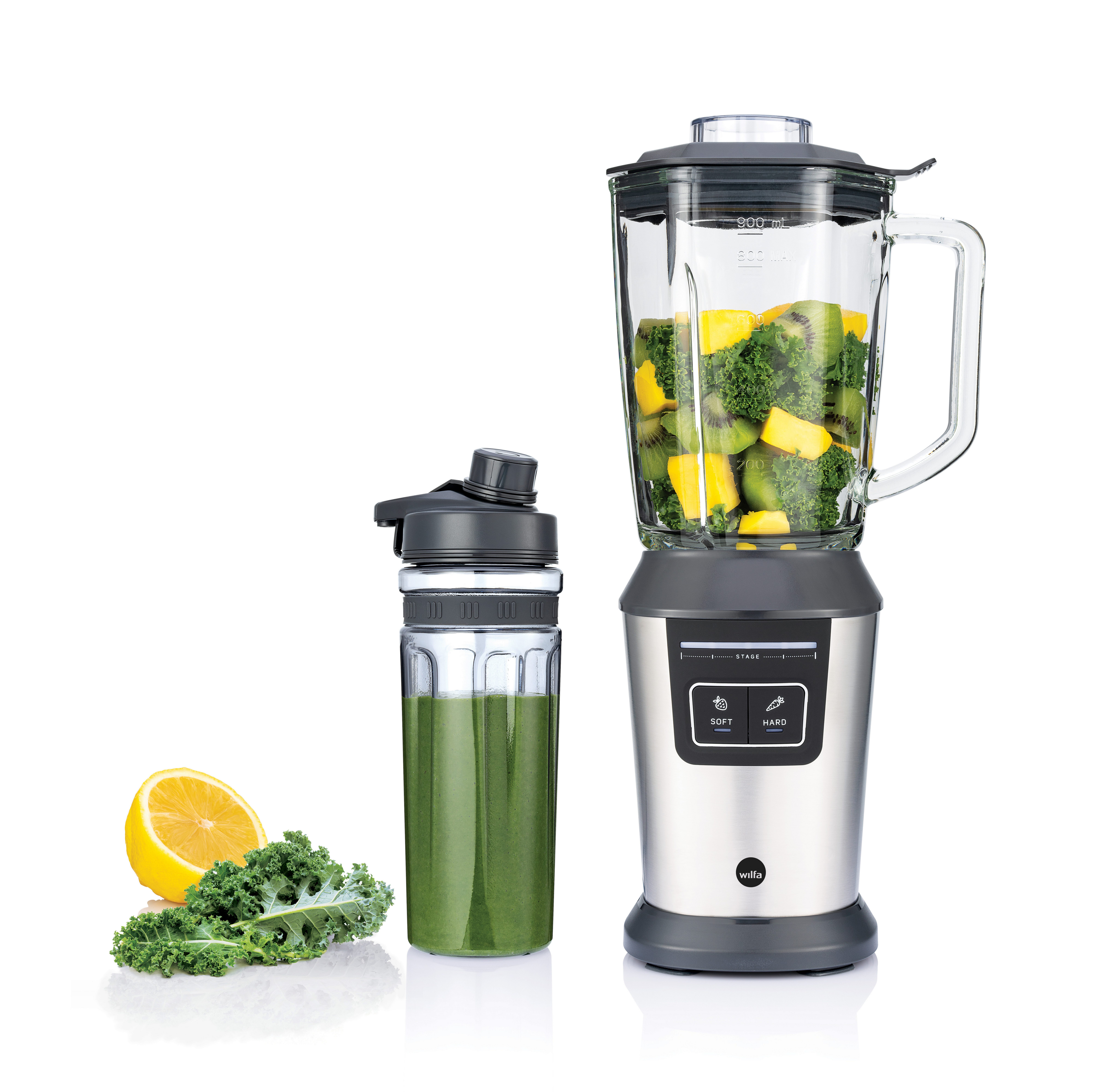wilfa Standmixer SPB-1 - 2Go Flasche für ACTIVLIFE Mixer, 600 ml, 0 W