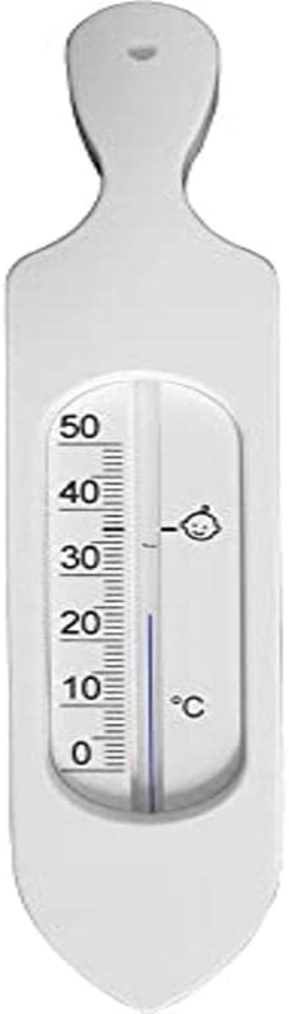 TFA Dostmann Badethermometer Badethermometer Messbereich 0° bis +50° weiß L 37 x B 11 x H 195 mm, 1-tlg.