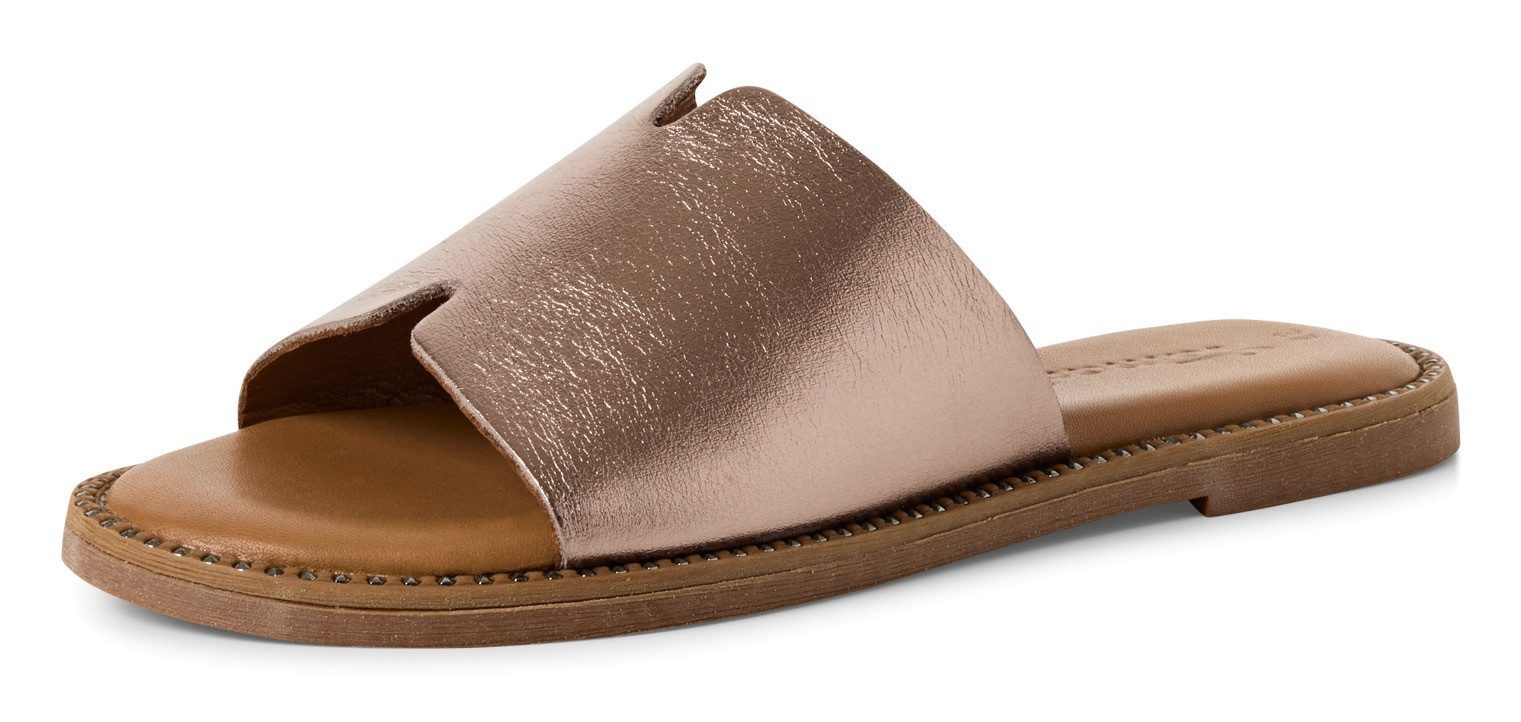 Tamaris Pantolette, Sommerschuh, Schlappen mit breiter günstig online kaufen