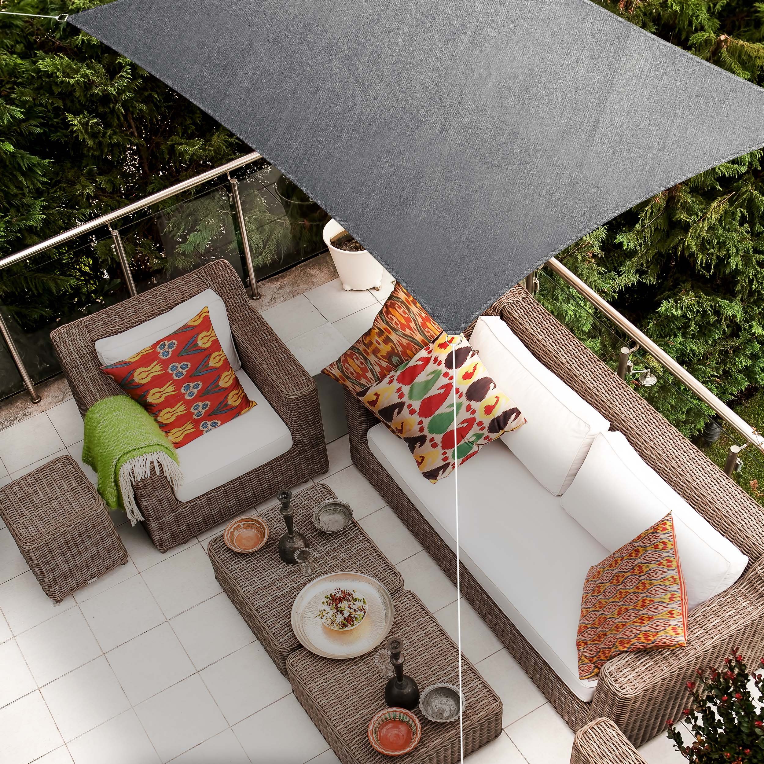 Hometex Premium Textiles Sonnensegel Sonnenschutz Windschutz günstig online kaufen