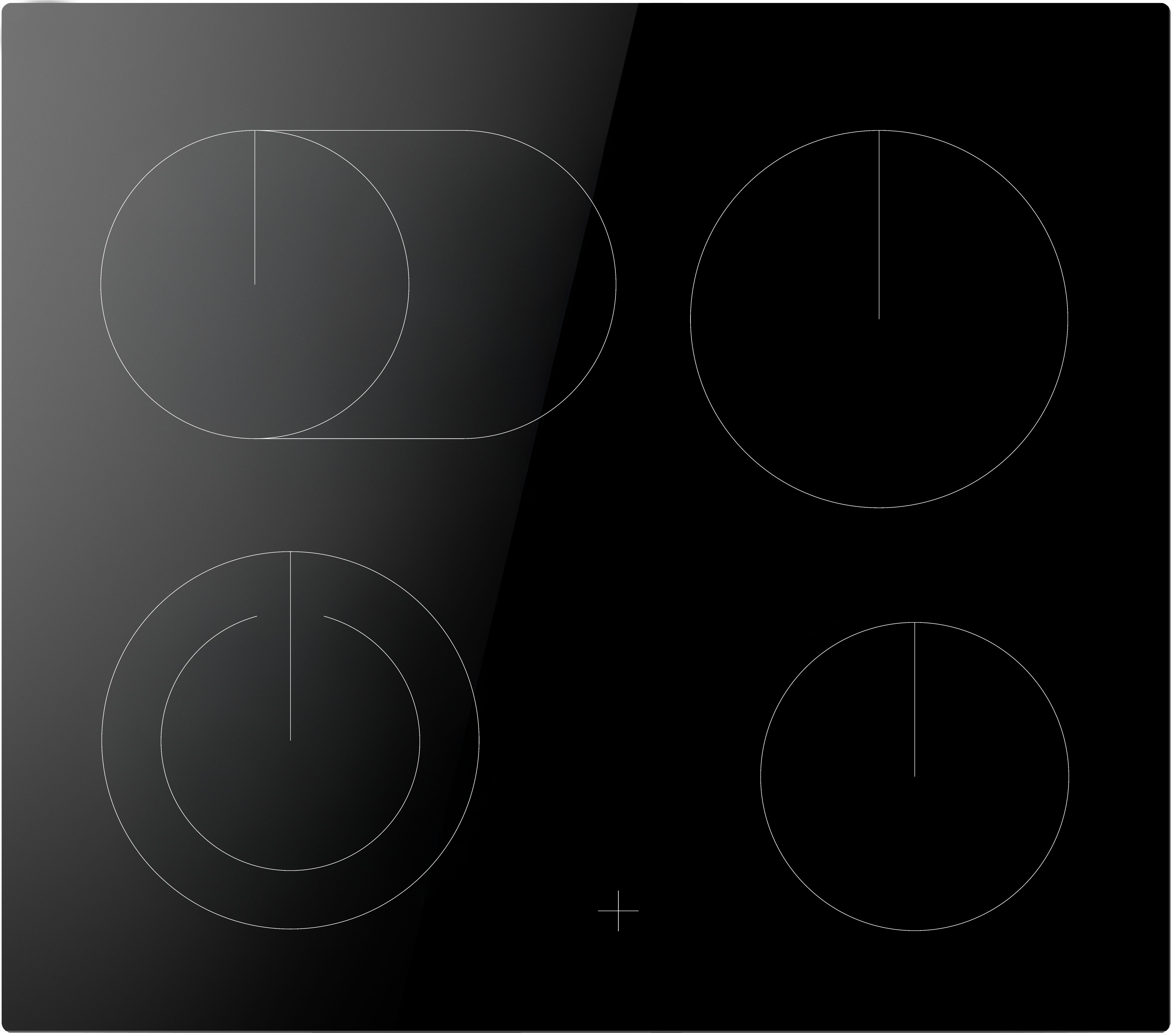 Amica Elektro-Herd-Set EHC 933 333 E, Steam Clean, Zuverlässiger Kochkomfort für den täglichen Küchenalltag