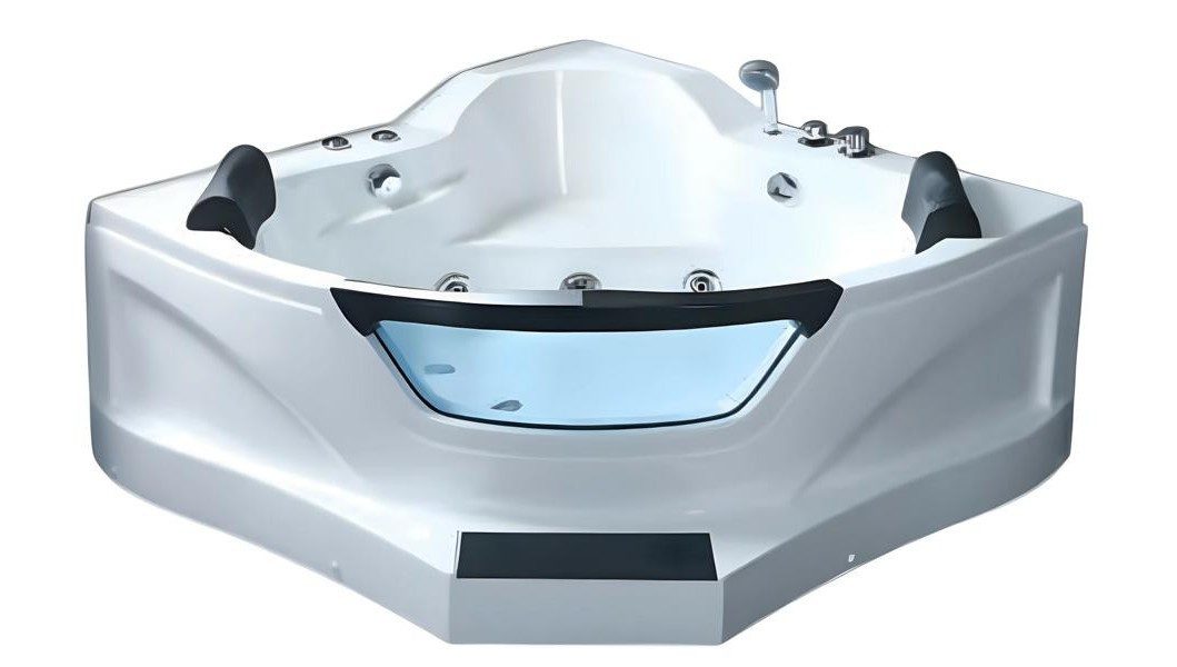 Xlmoebel Whirlpool-Badewanne Whirlpool Hot Tub von XLMOEBEL mit Hydromassage und Acryl-Oberfläche, Made in Europa