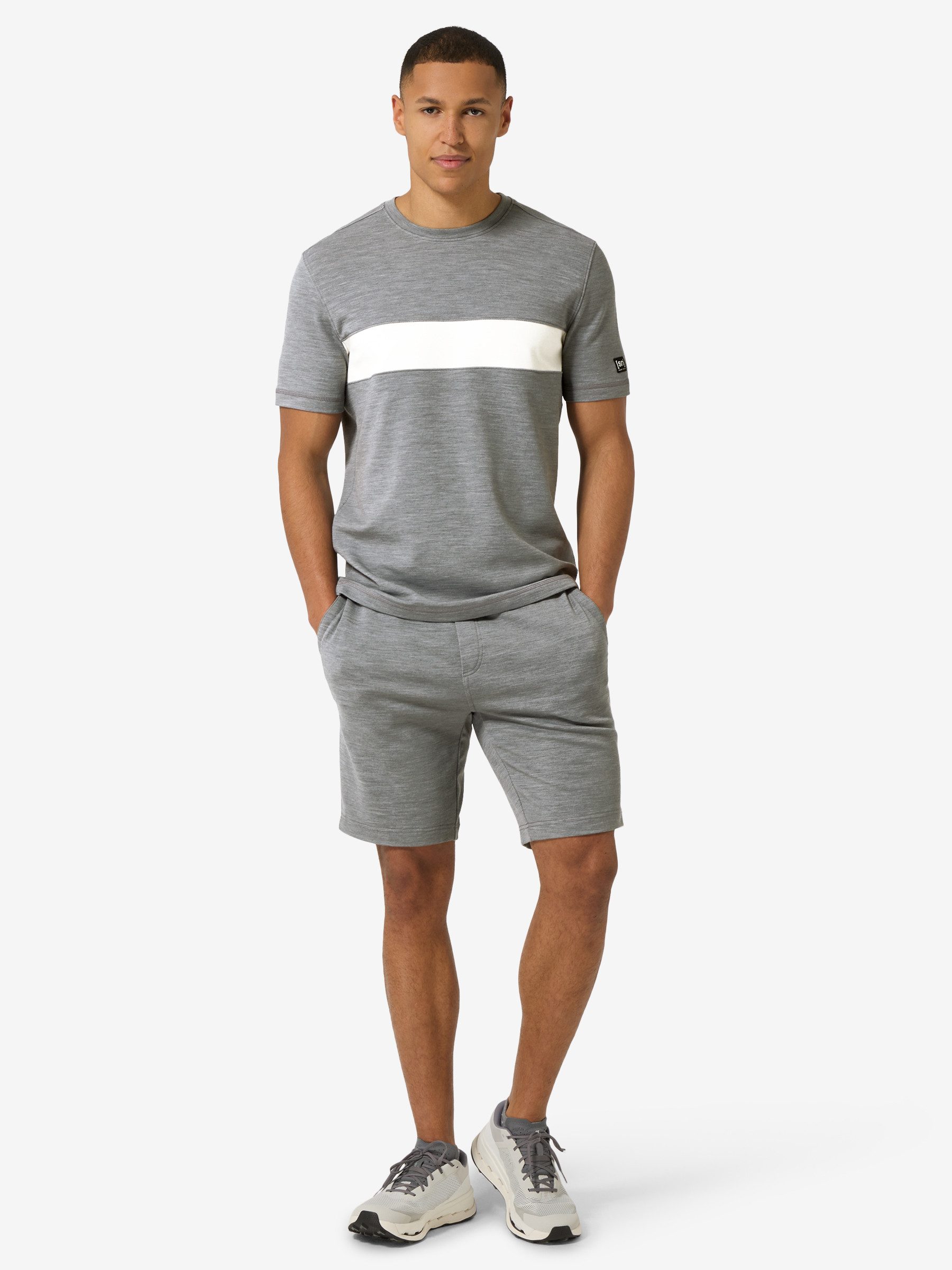 SUPER.NATURAL T-Shirt für Herren,Merino M MONTANA BRUSH TEE atmungsaktiv