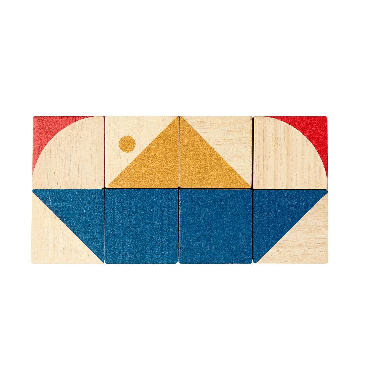 Plantoys Würfelpuzzle Geo Würfel, 9 Puzzleteile