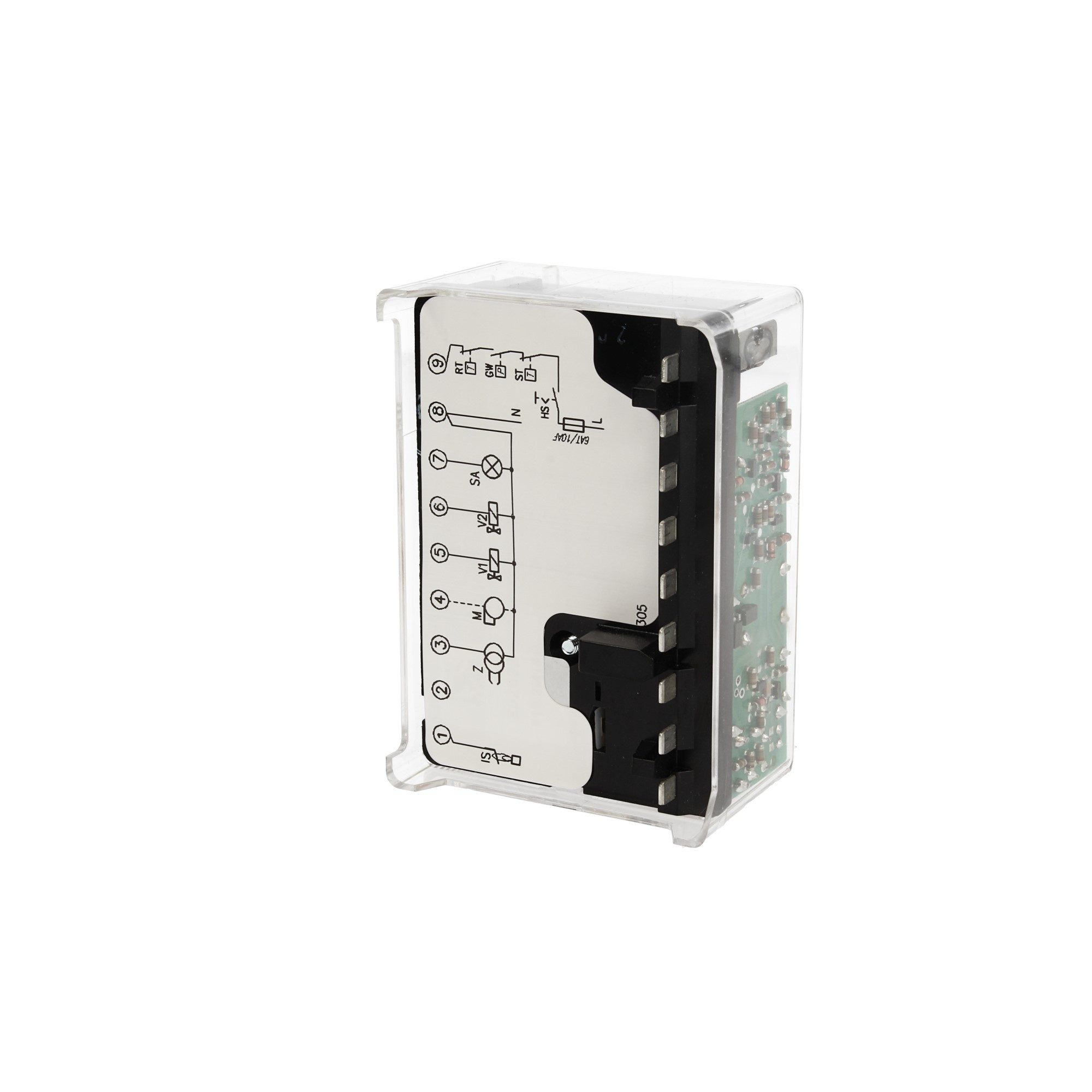 Honeywell Sicherheitsgruppe Feuerungsautomat Steuergerät TFI 812.2 Mod.10 m.VZ 02602