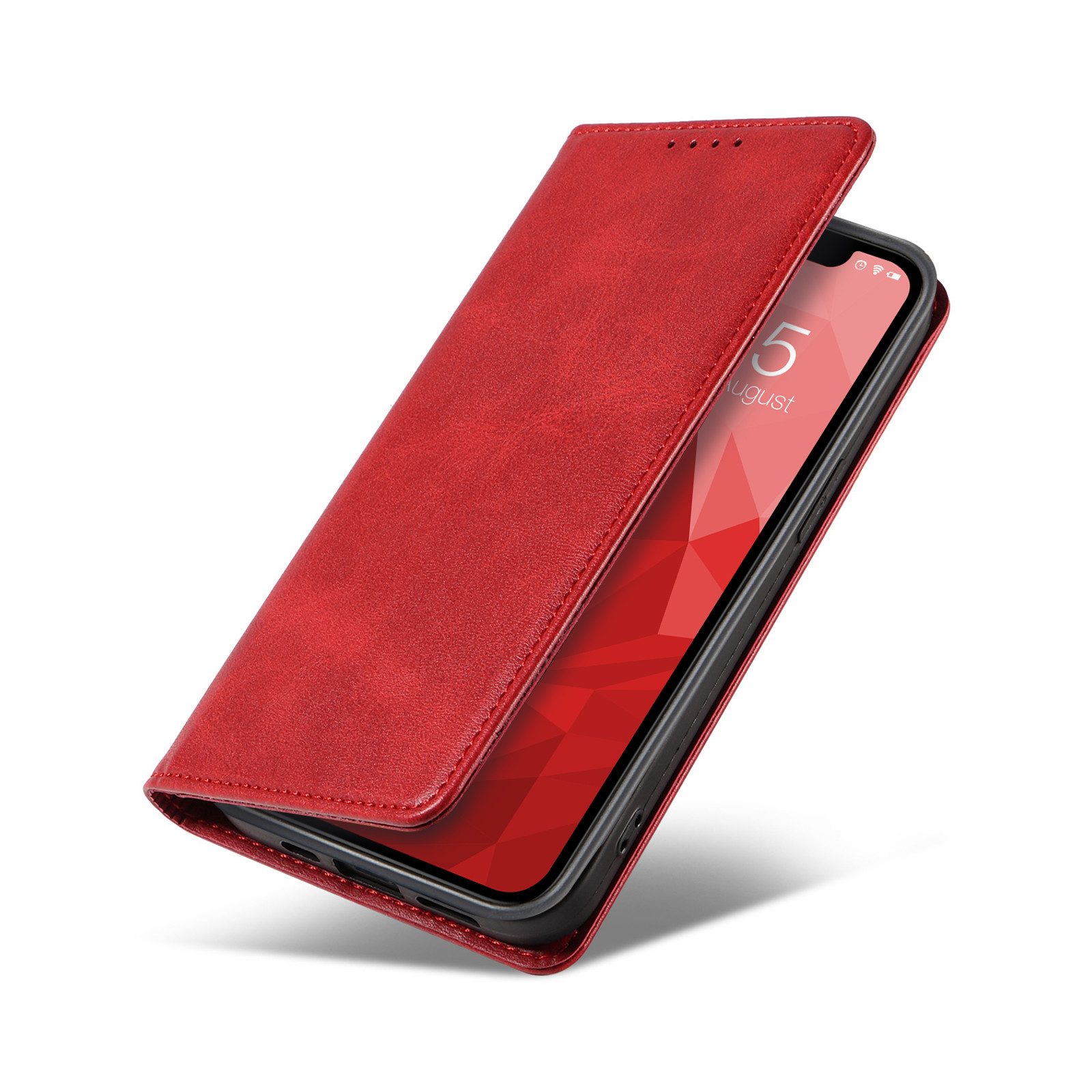 Tec-Expert Handyhülle Tasche Hülle für Apple iPhone 11 Pro Max 6.5 Zoll, 6.5", Cover Klapphülle Case mit Kartenfach Fliphülle aufstellbar – Bild 4 von 5