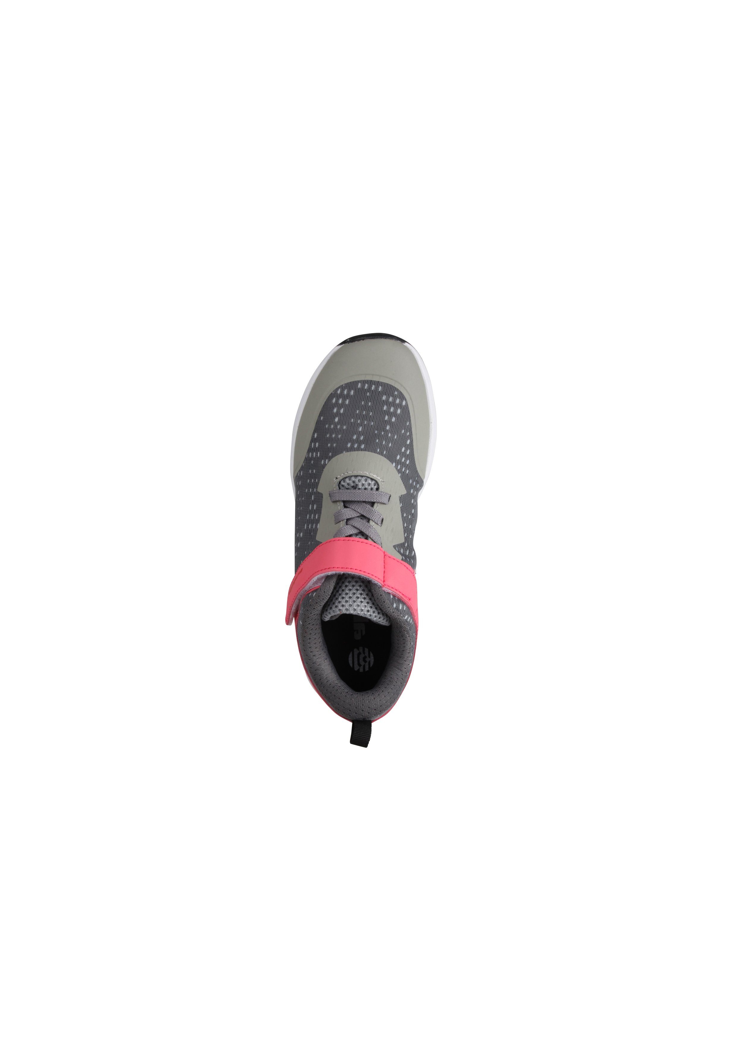 Alpina Sports Fun Sneaker mit grau-pink verstärkter Ferse