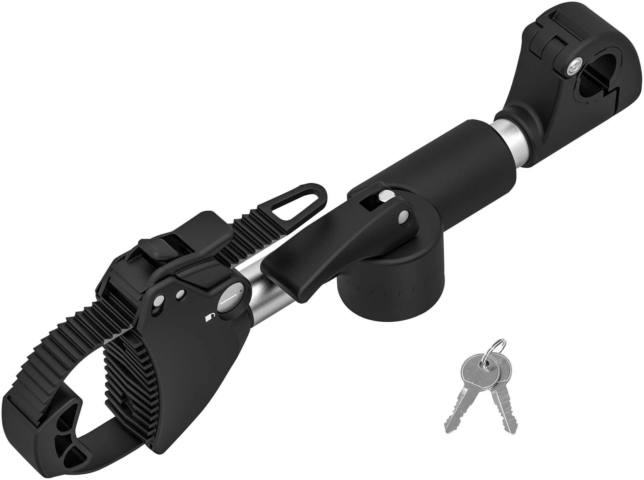EUFAB Fahrradträger-Rahmenhalter Verstellbarer Strap-Rahmenhalter 27cm, (Packung)
