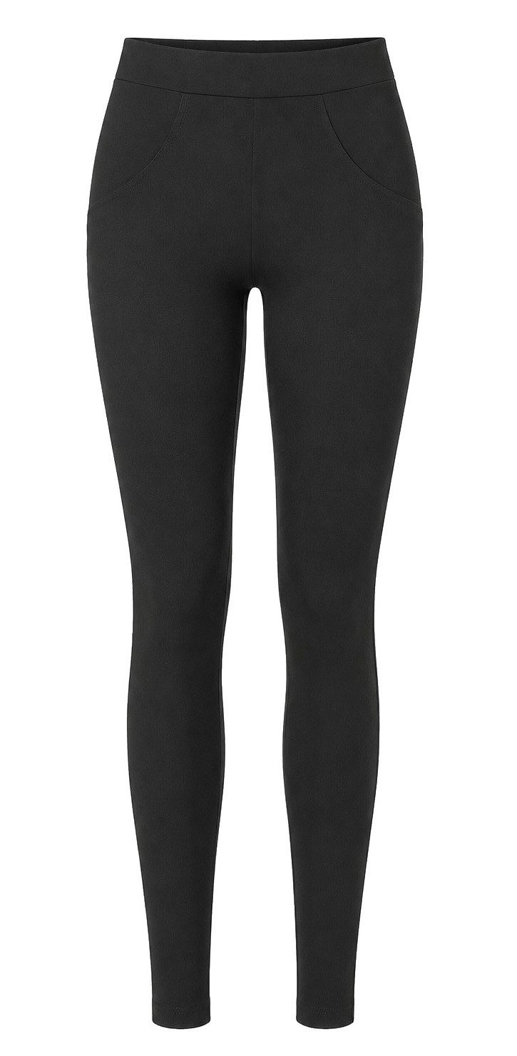 Bas Bleu Leggings mit geschwungener Nahtführung
