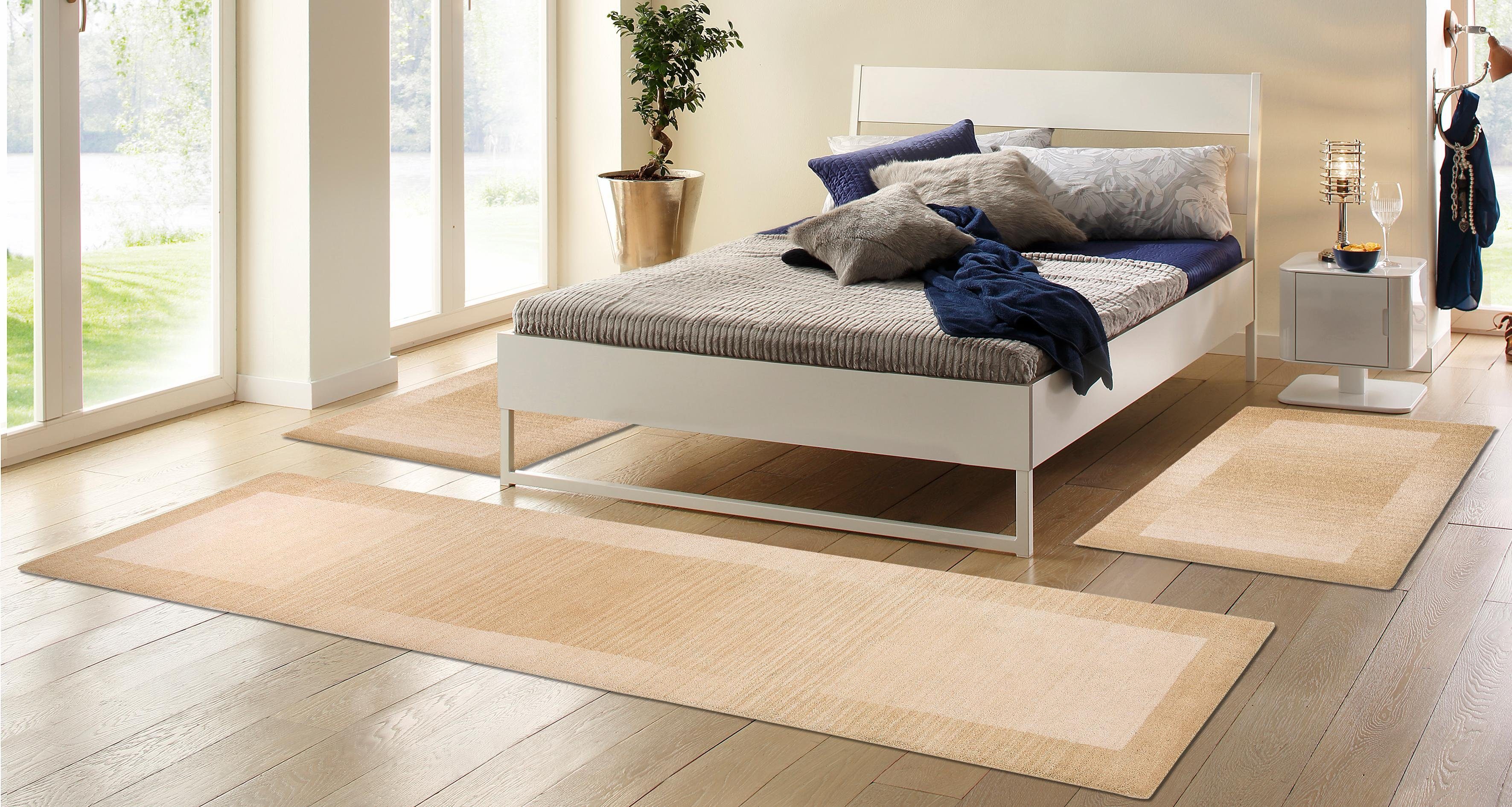 THEKO Bettumrandung Gabbeh Super, Handweb, Teppich, Bordüre, reine Wolle, H günstig online kaufen