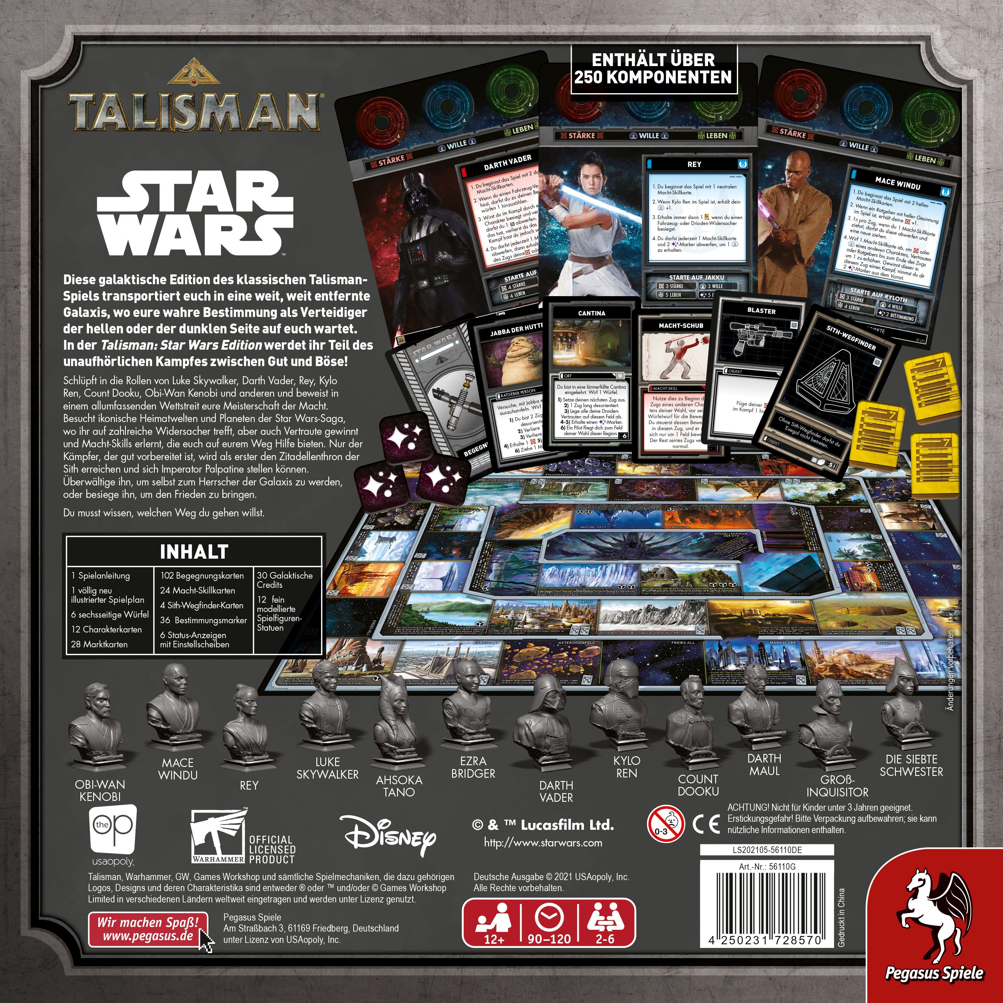 Pegasus Spiele Spiel Talisman: Star Wars Edition