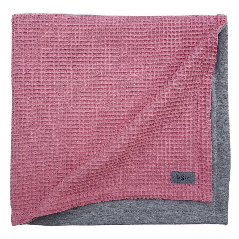 Babydecke Waffelstoff Waffelpiqué, JOLLAA, Kinderwagendecke 100 günstig online kaufen