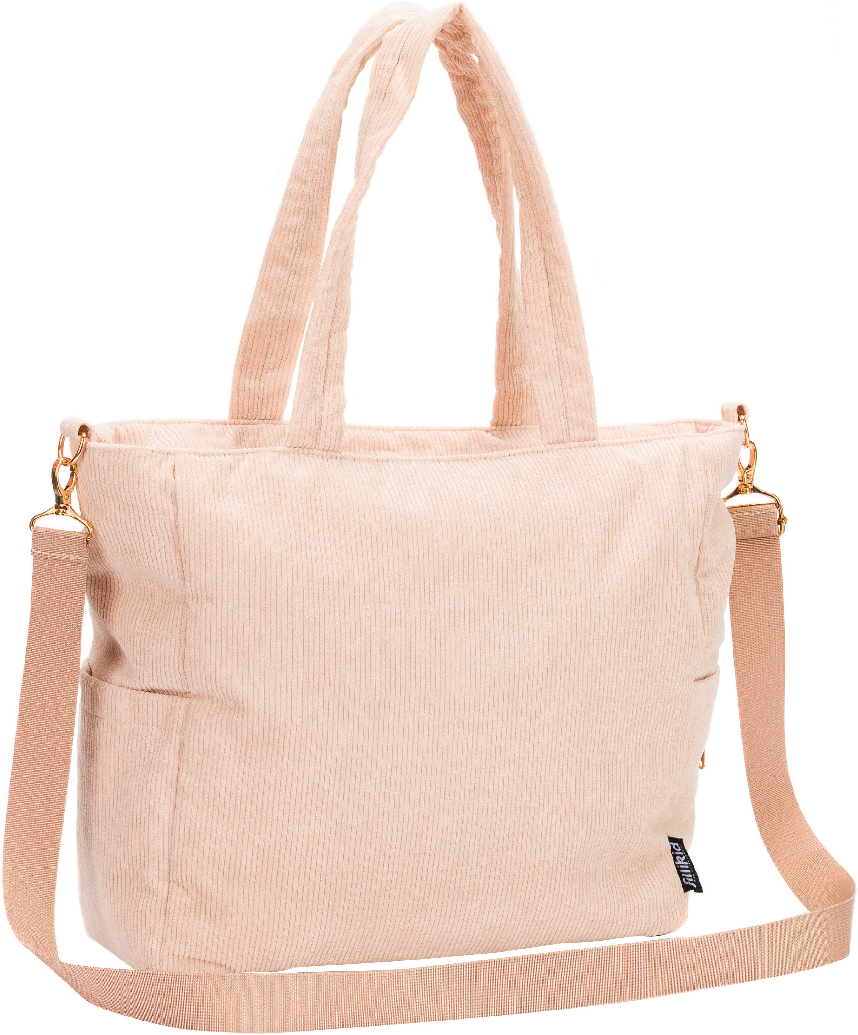 Fillikid Wickeltasche Cord, inklusive Thermotasche