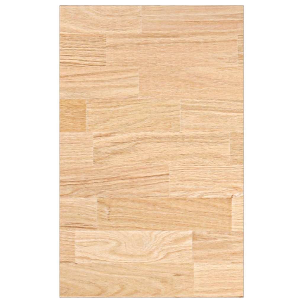 vidaXL Tischplatte Küchenarbeitsplatte 40x63,5x2,7 cm Massivholz Eiche Rechteckig (1 St)