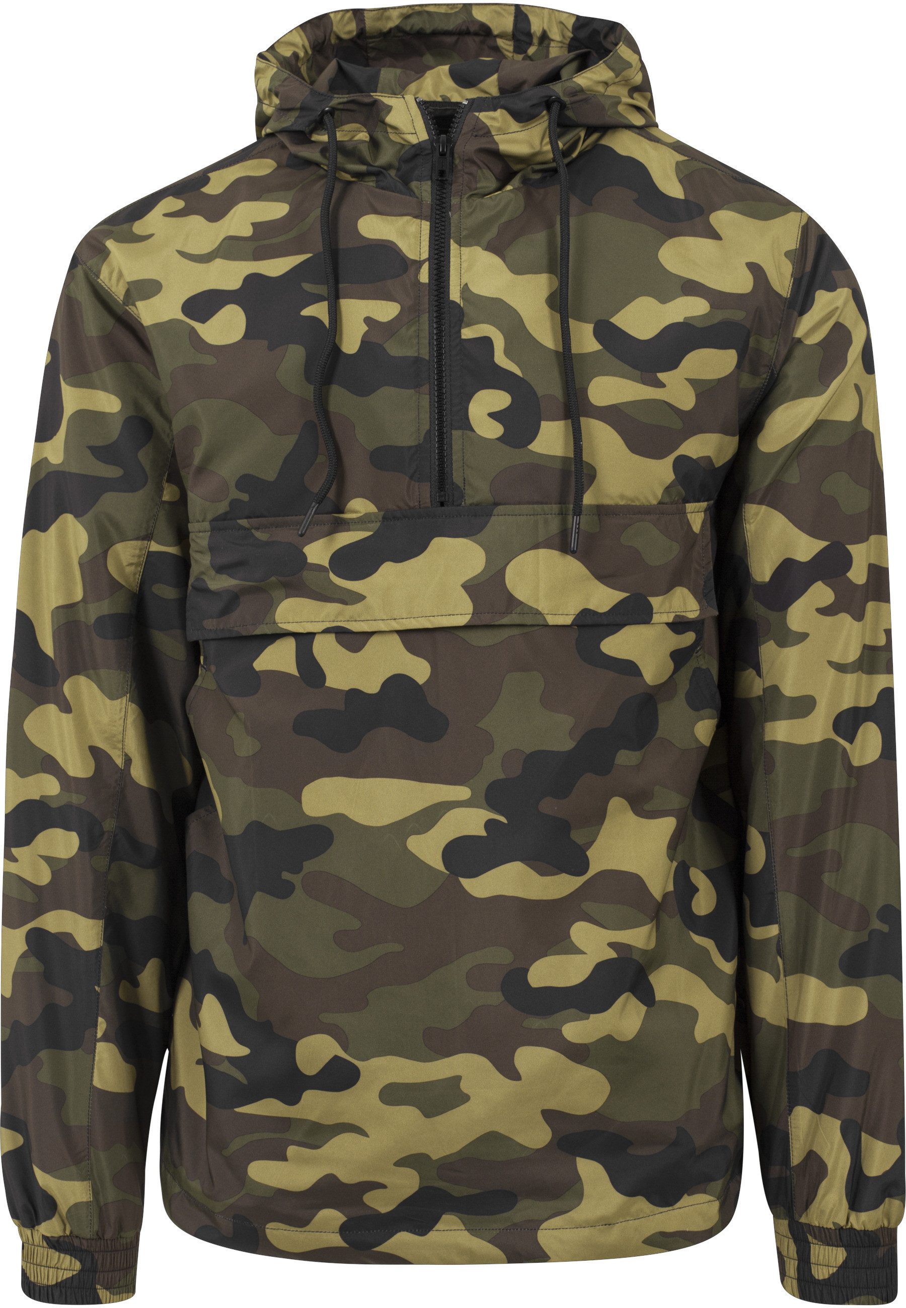 URBAN CLASSICS Anorak Urban Classics Herren Camo Pull Over Windbreaker (1-St)