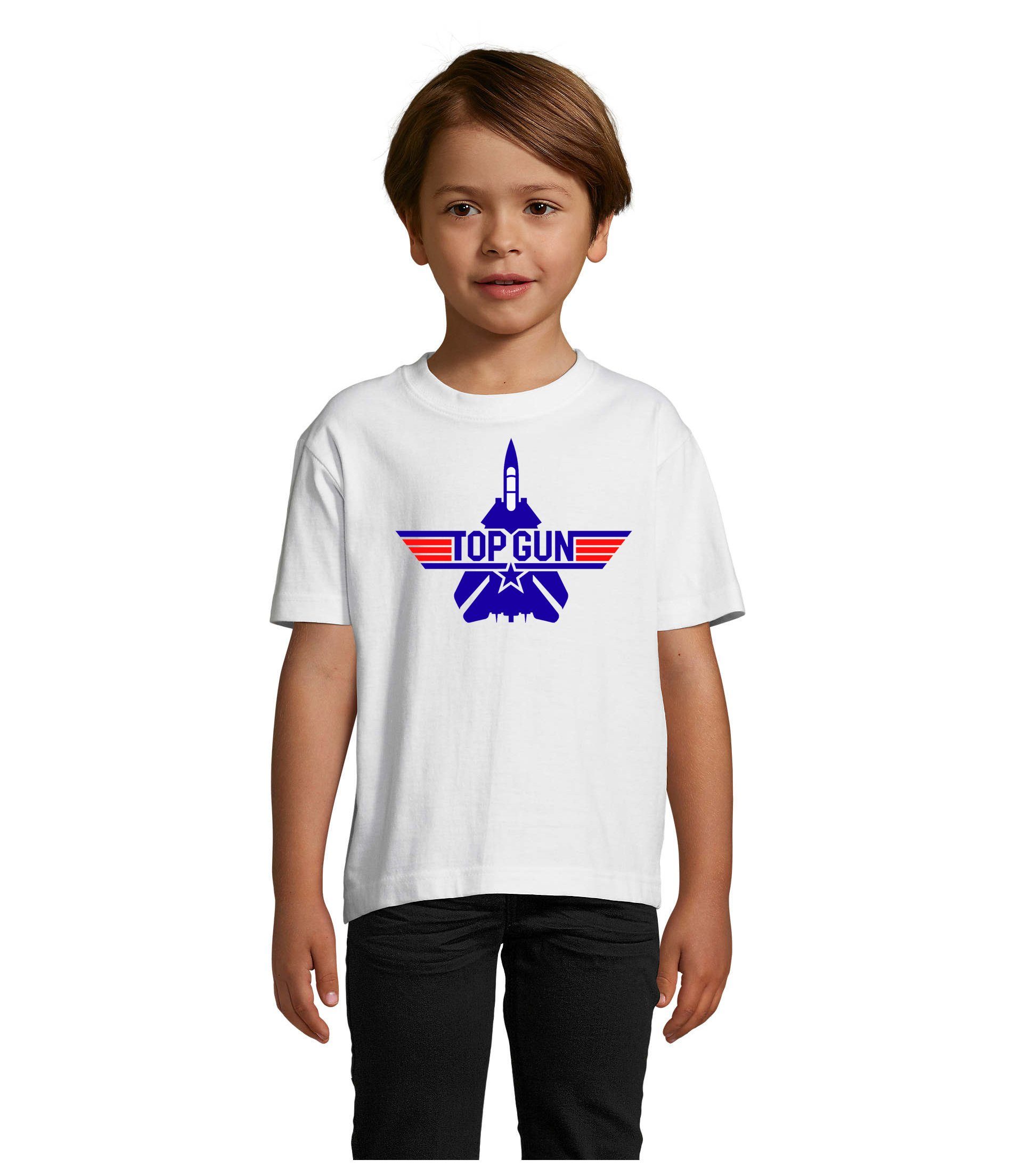 T-Shirt Kinder Top Gun F-14 Tomcat 80s 90s Vintage Film Kino Maverick