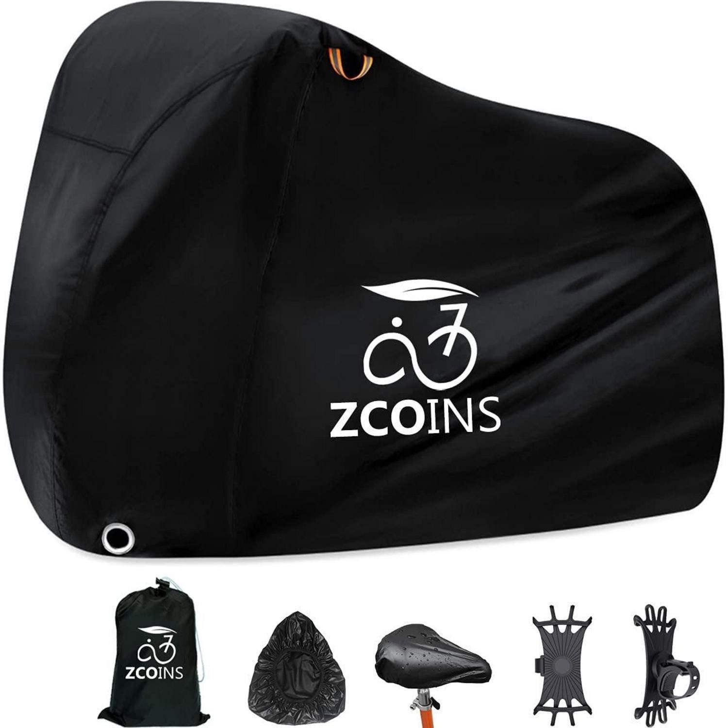 LuxusKollektion Abdeckhaube Fahrradabdeckung Outdoor 210T XL Wasserdicht