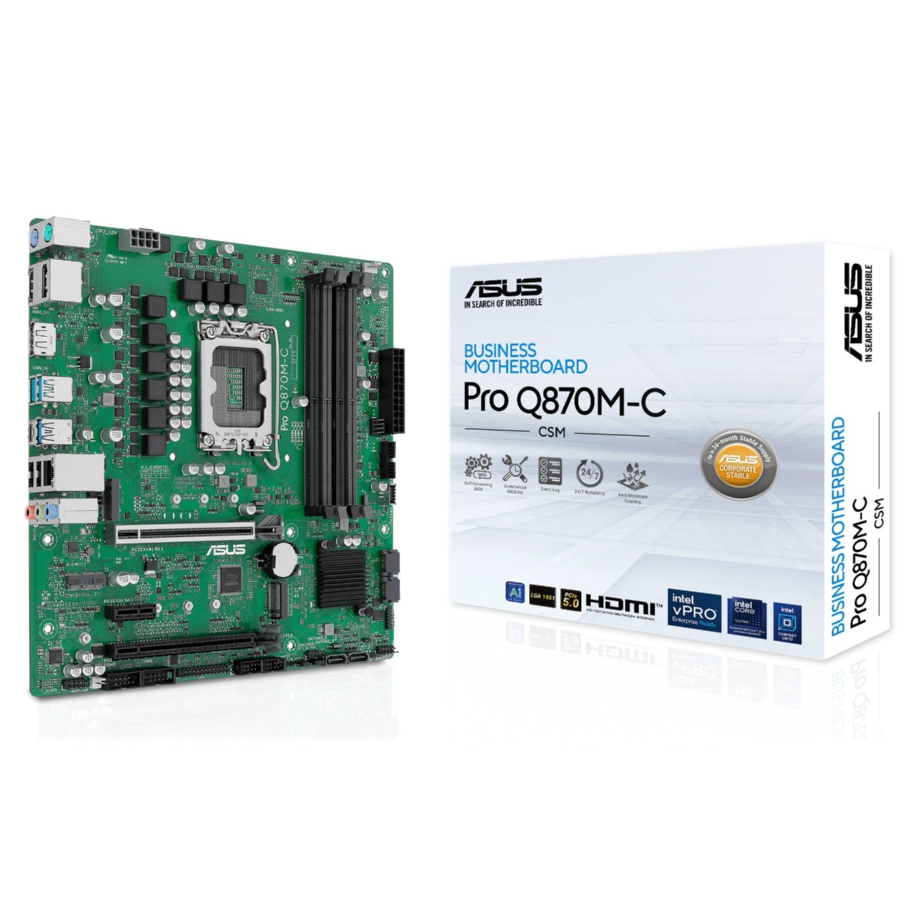 Asus PRO Q870M-C-CSM Mainboard