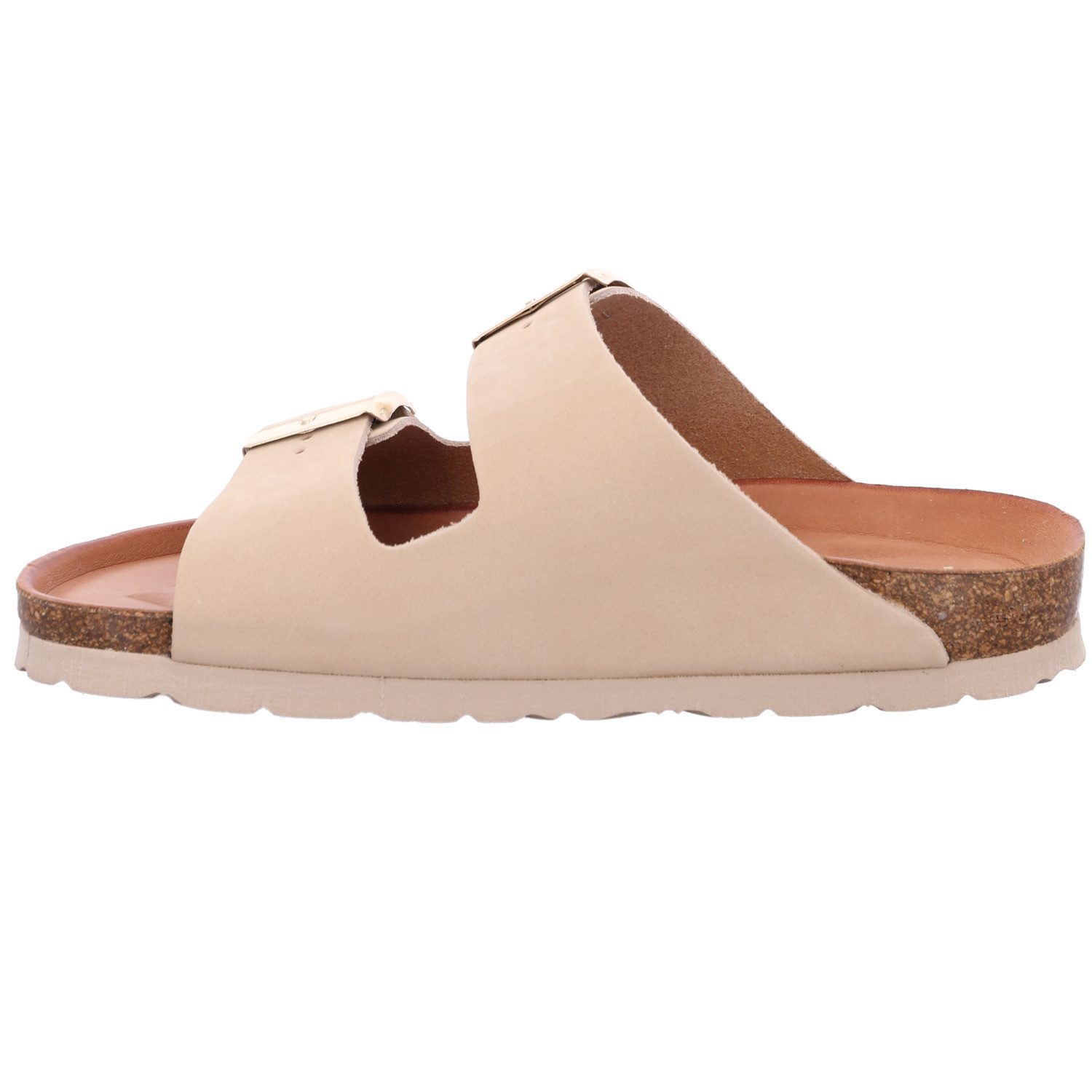 Rohde SUNNYS N°12 Pantolette Sommerschuh, Hausschuh mit zwei Schnallenverschlüsse
