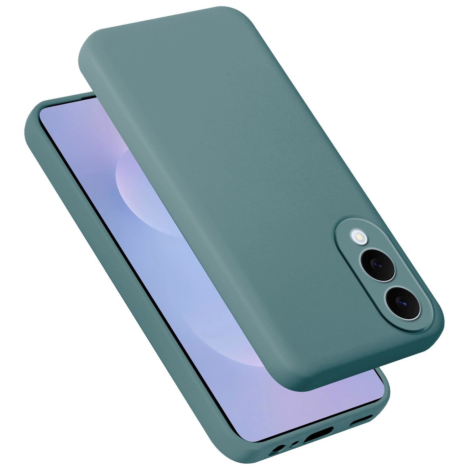 Cadorabo Handyhülle für Samsung Galaxy S25 Edge Hülle Samsung Galaxy S25 Edge, Flexible Hülle TPU Silikon Schutzhülle Back Cover Case