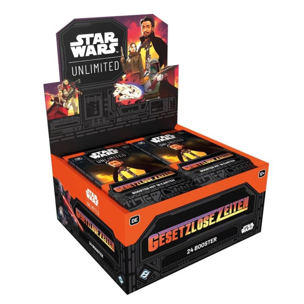 Fantasy Flight Games Sammelkarte Star Wars: Unlimited – Gesetzlose Zeiten Booster Display (DE)