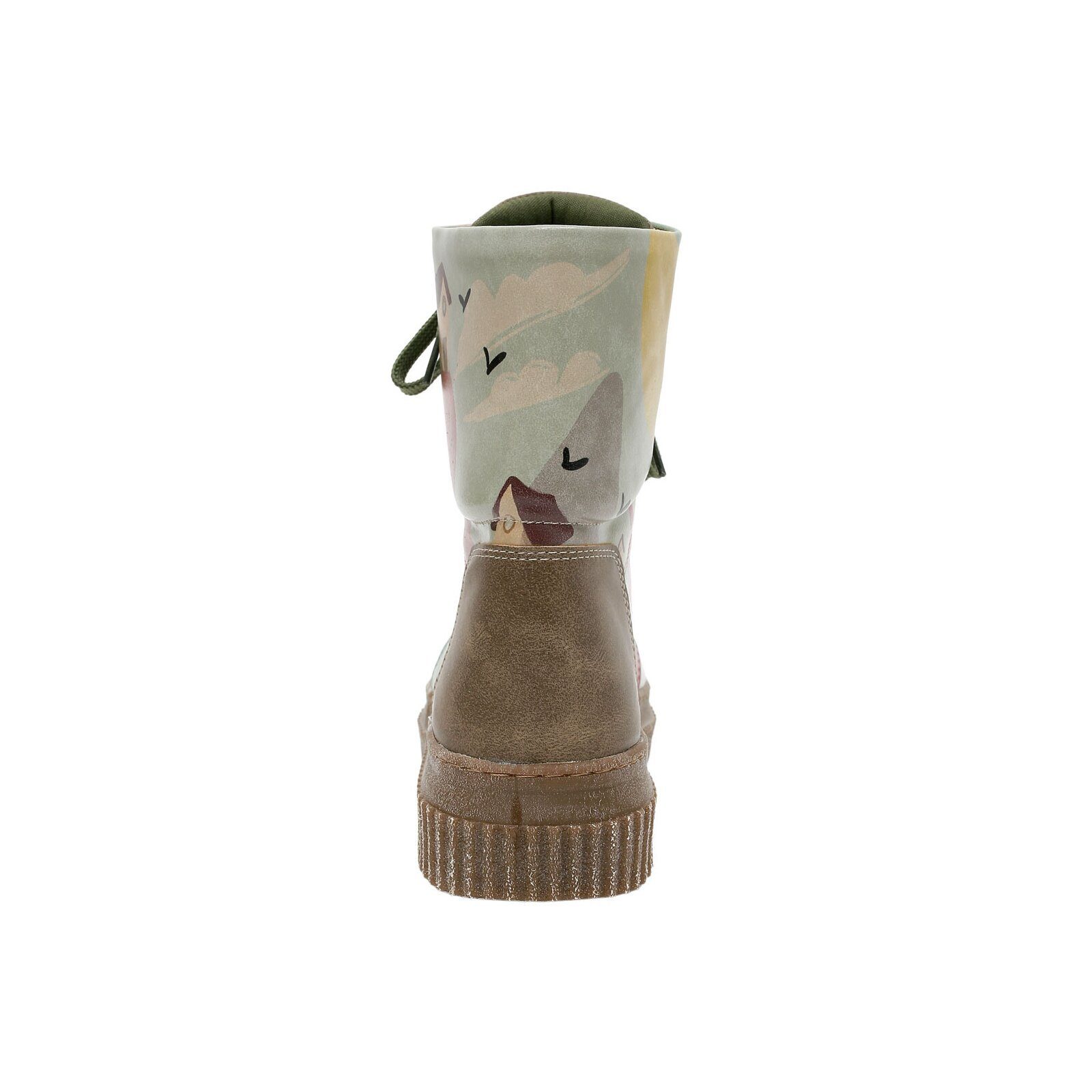 DOGO Future High Top Boots State Of Bliss Damen Stiefeletten Schnürboots Handgefertigt