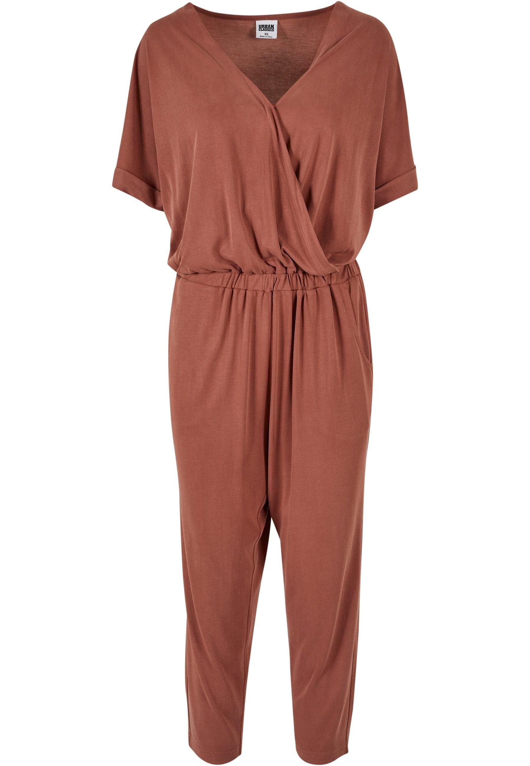 URBAN CLASSICS Jumpsuit Urban Classics Damen Ladies Modal Jumpsuit (1-tlg)