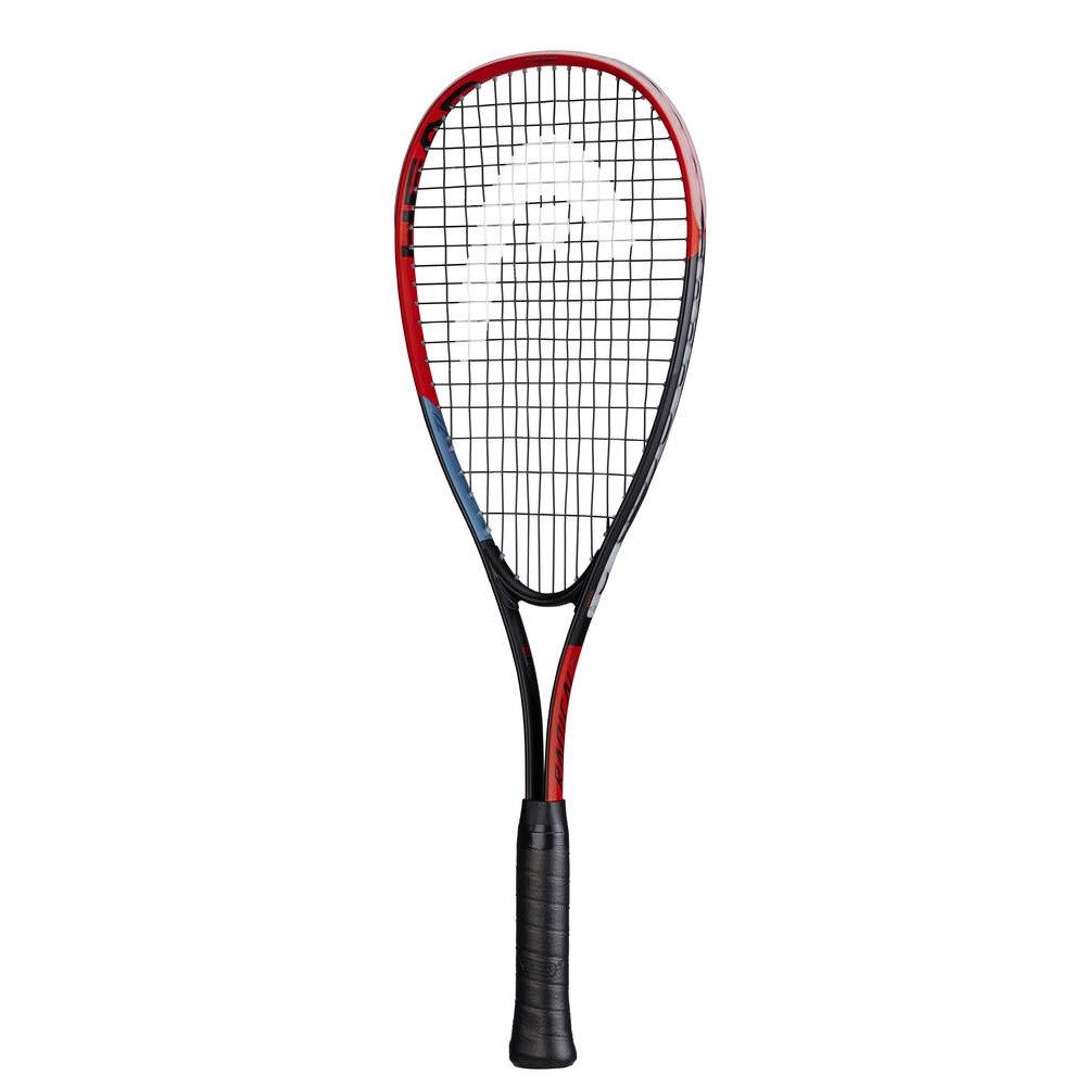 Head Squashschläger Radical Ti #22 (175g/grifflastig) schwarz/rot - besaitet