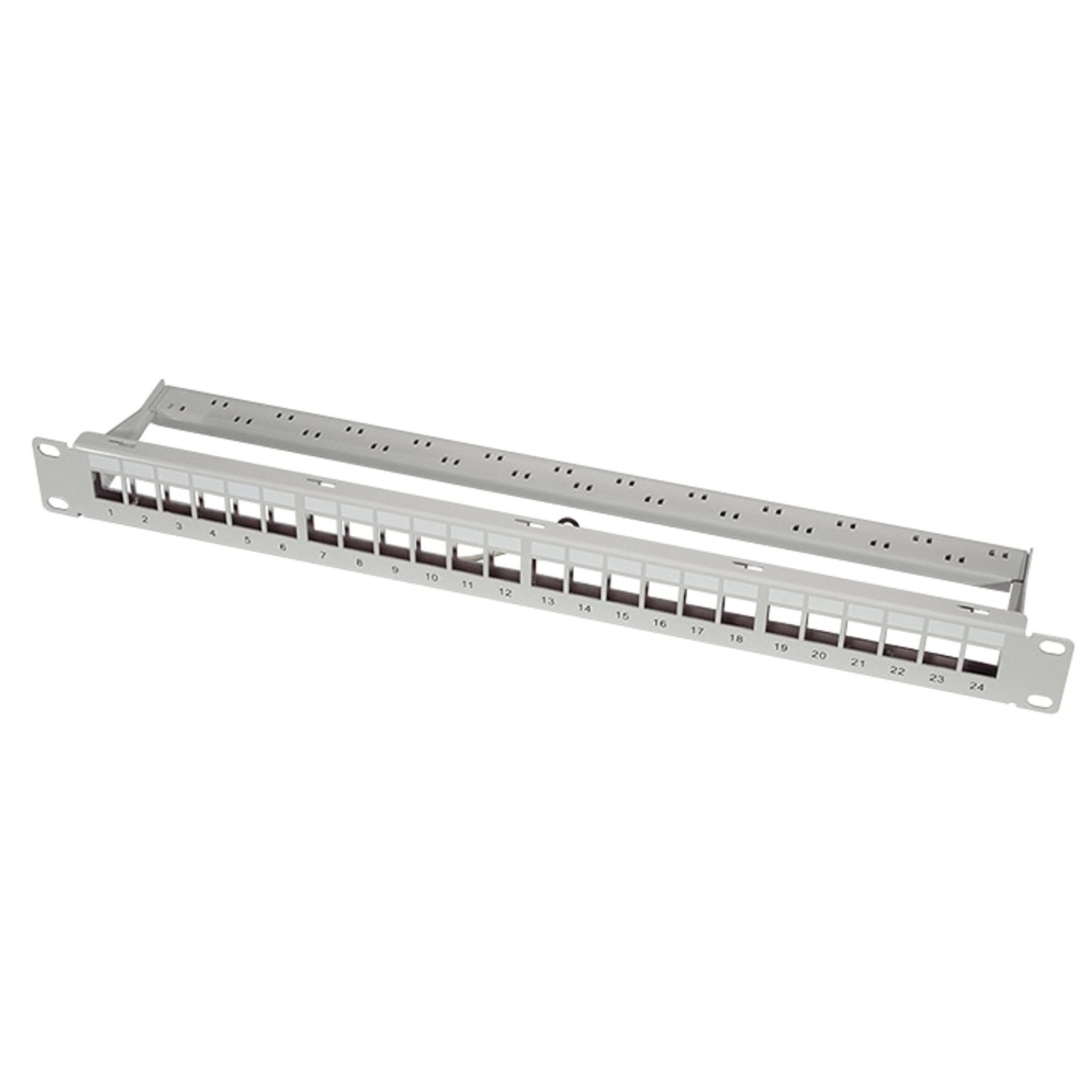 LOGILINK Patchpanel NK4073 1HE 24Port geschirmt Netzwerk-Patch-Panel