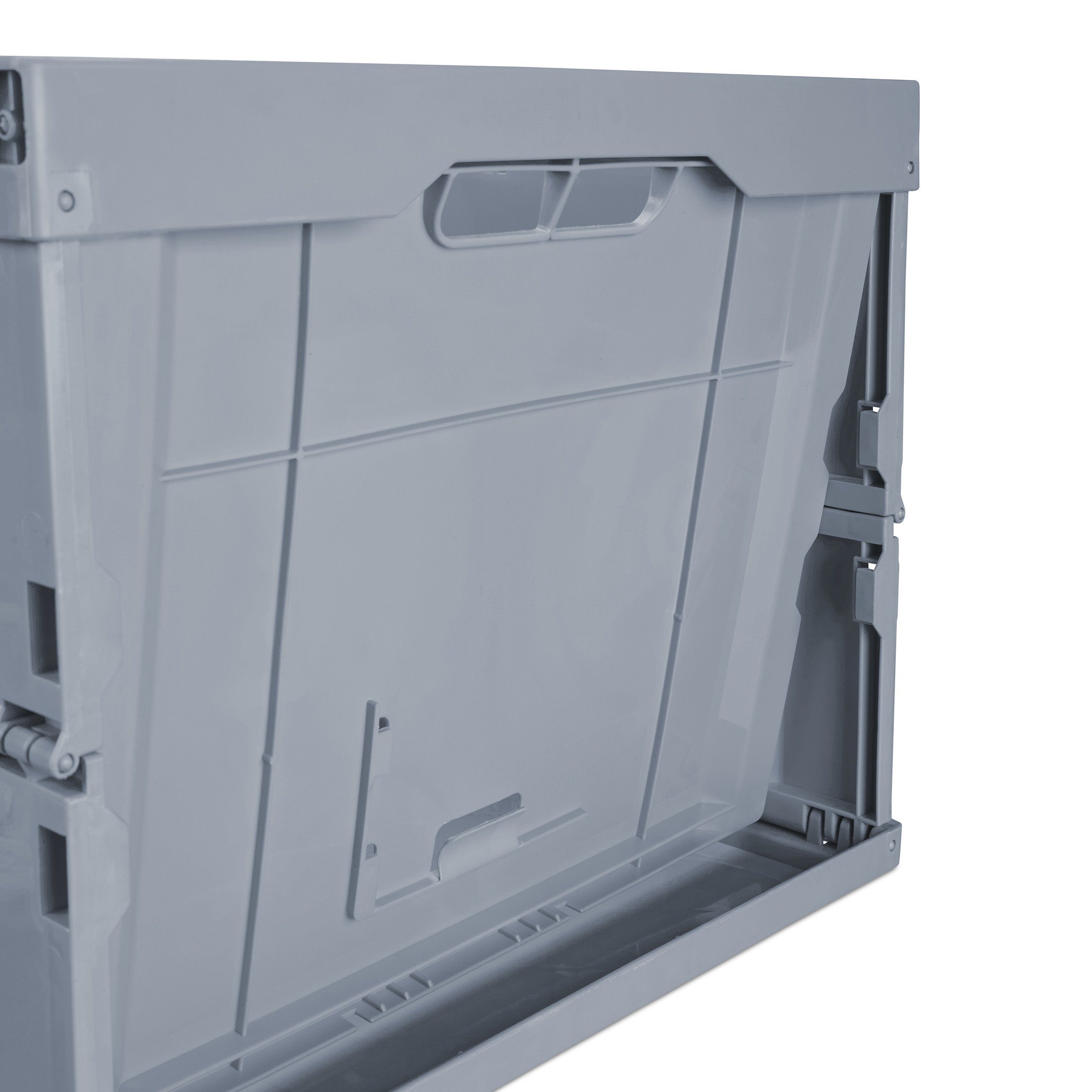 relaxdays Klappbox 10 x Klappbox stabil