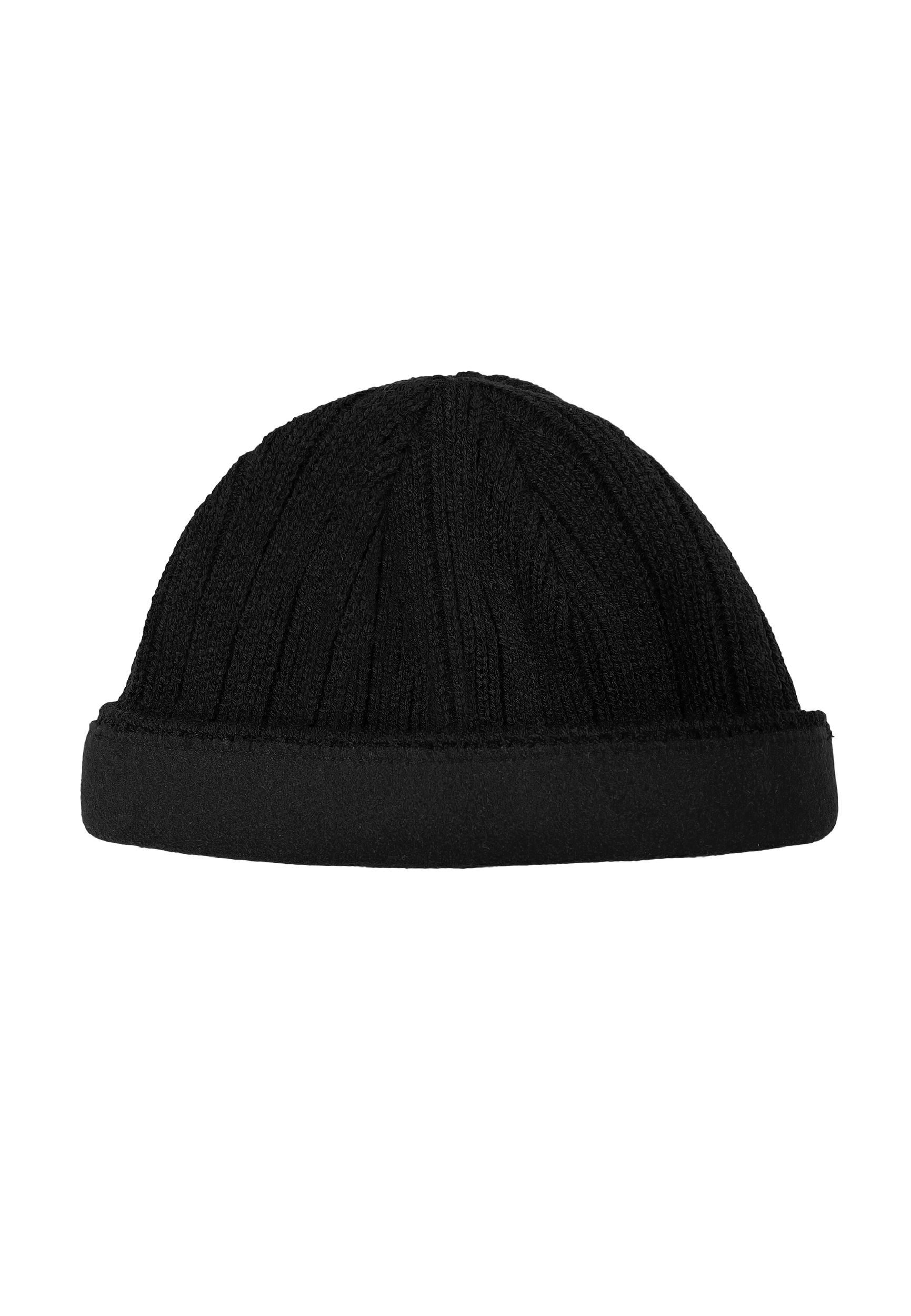 Faera Strickmütze Strick Beanie mit elastischem Strick und Fleece-Innenfutt günstig online kaufen