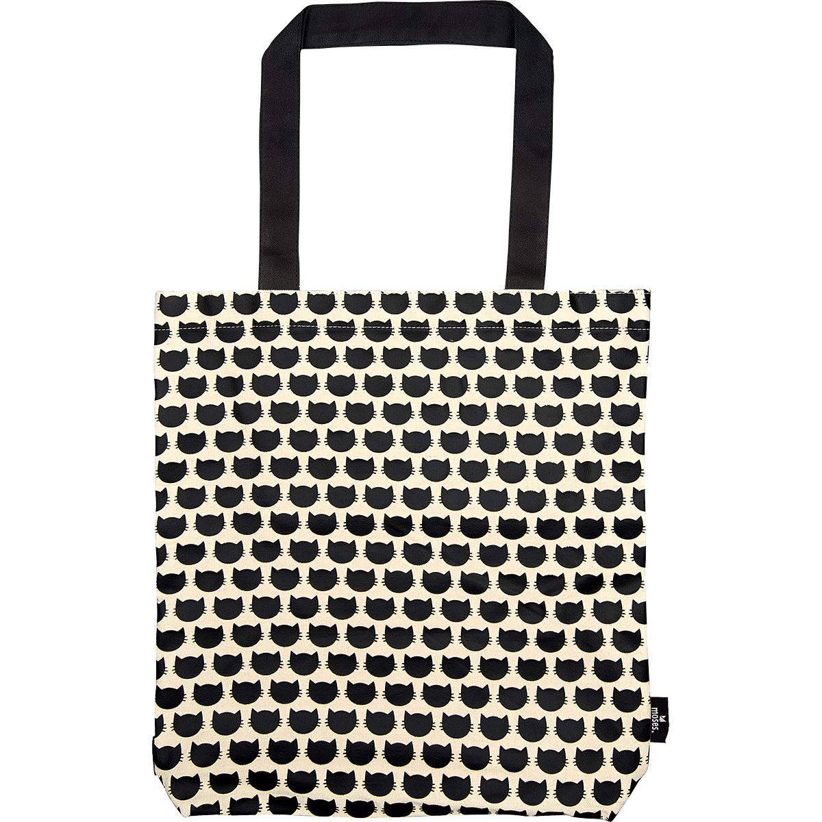 Abendtasche moses. Ed, The Cat Shopper Cats Allover Umhängetasche, 42 cm, schwarz