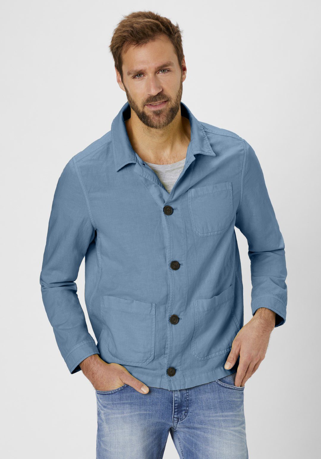 Redpoint Blouson Grover Modische Hemdjacke aus günstig online kaufen