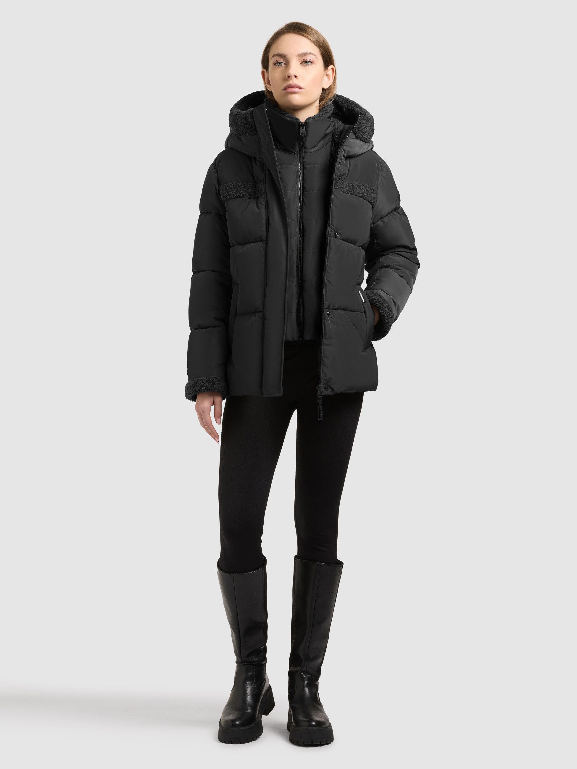 khujo Steppjacke PRISHA - 2IN1 (EINSATZ HERAUSNEHMBAR) – Bild 3 von 5