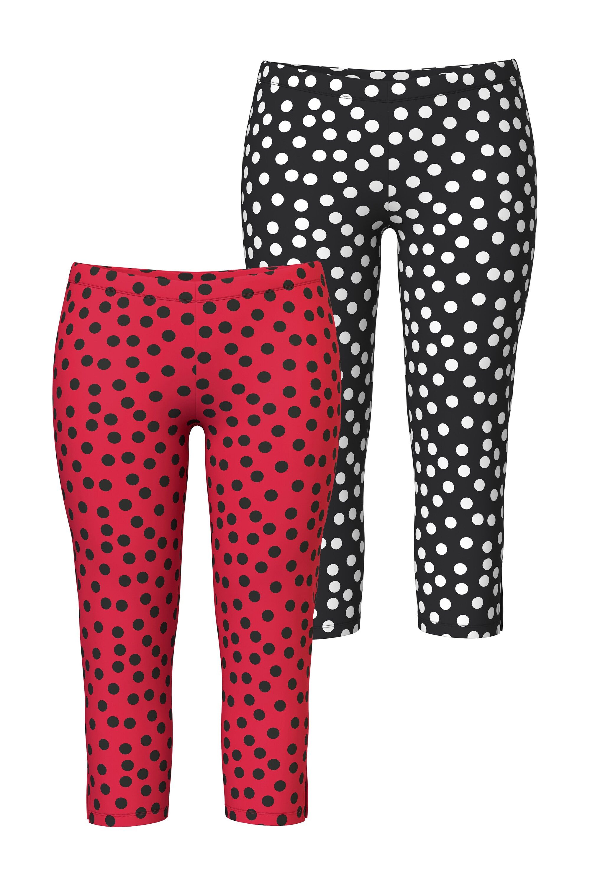 Ulla Popken Caprihose Capri 2e-Pack