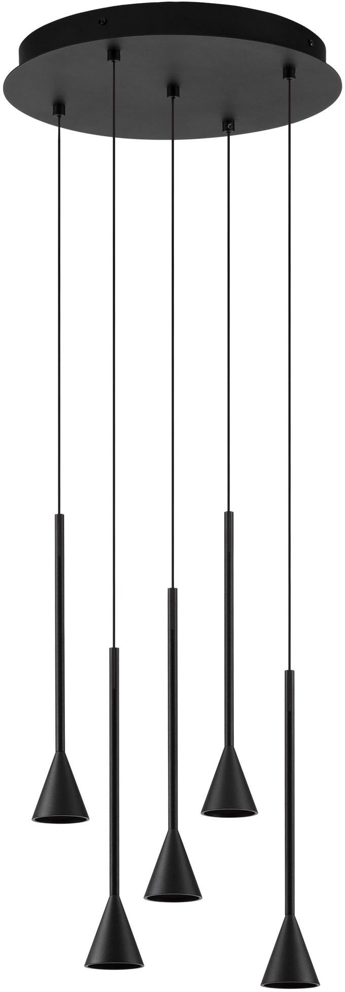 Nova Luce LED-Hängeleuchte NET, LED fest integriert, Warmweiß