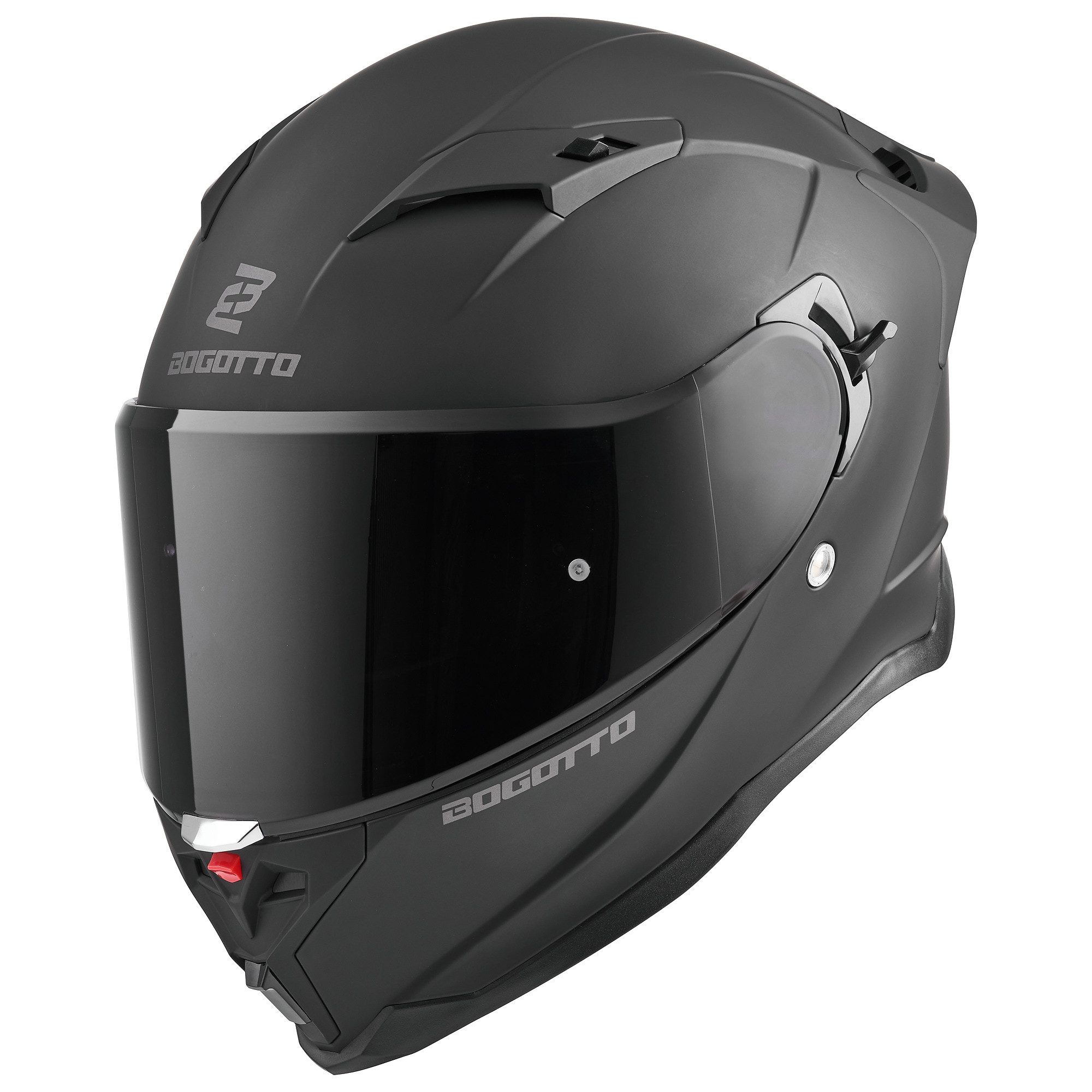 Bogotto Motorradhelm H153 Helm, Vorbereitet Für Pinlockscheibe,herausnehmbares Innenfutter,integr