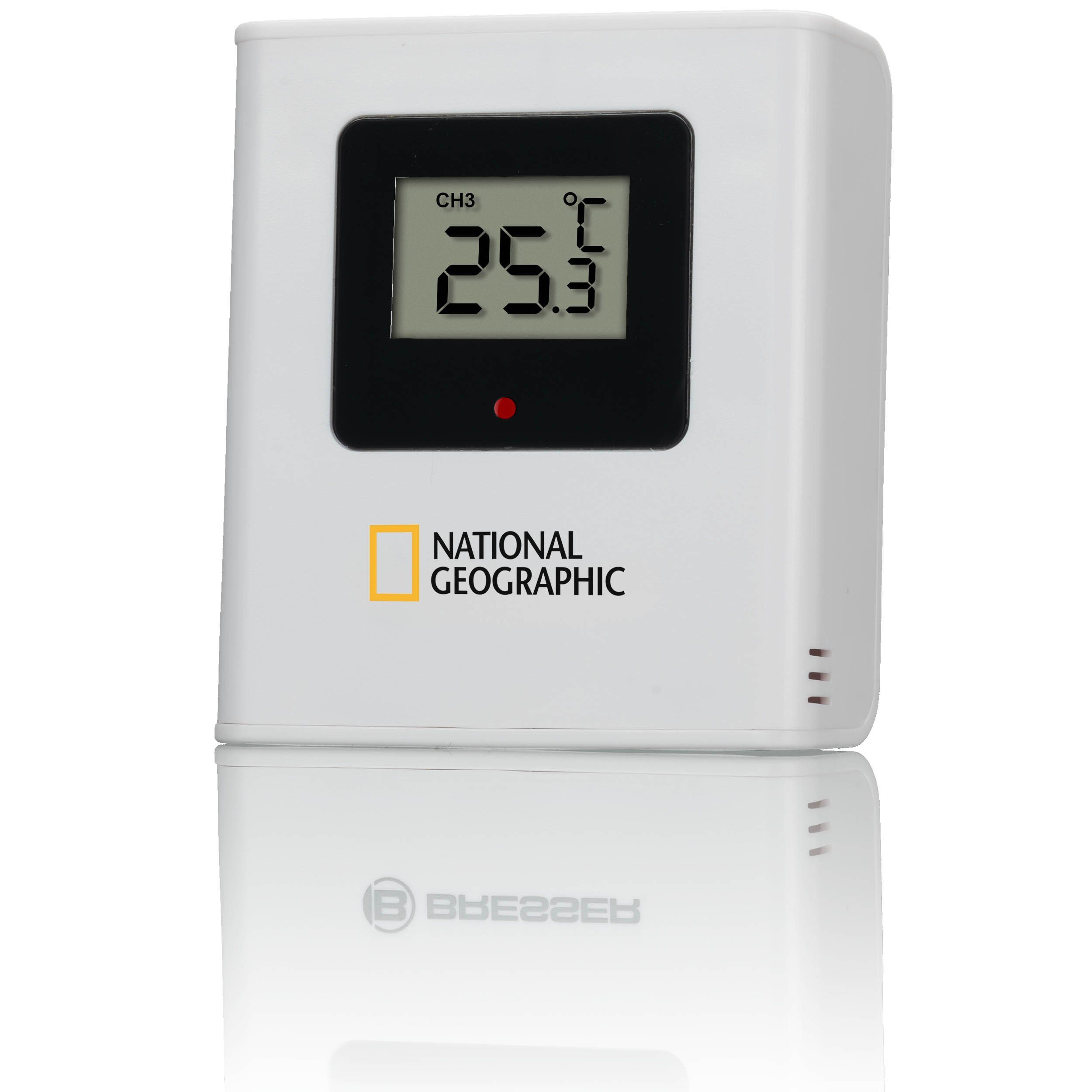 NATIONAL GEOGRAPHIC NATIONAL GEOGRAPHIC Funkwetterstation Transparent Wetterstation