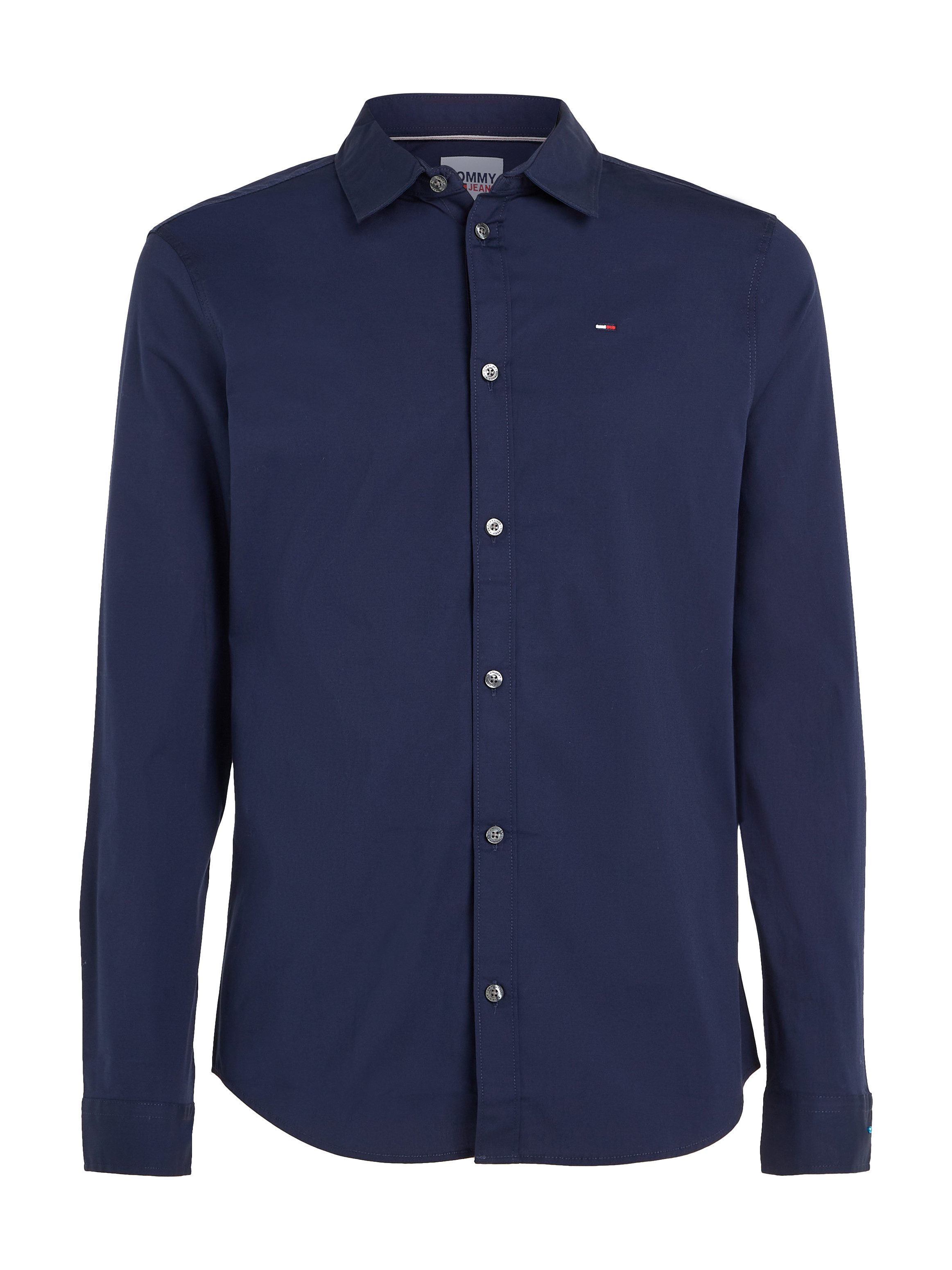 Tommy Jeans Langarmhemd Sabim Stretch Shirt Stretch Hemd, Premium, Slim Fit, mit Elasthan – Bild 4 von 5