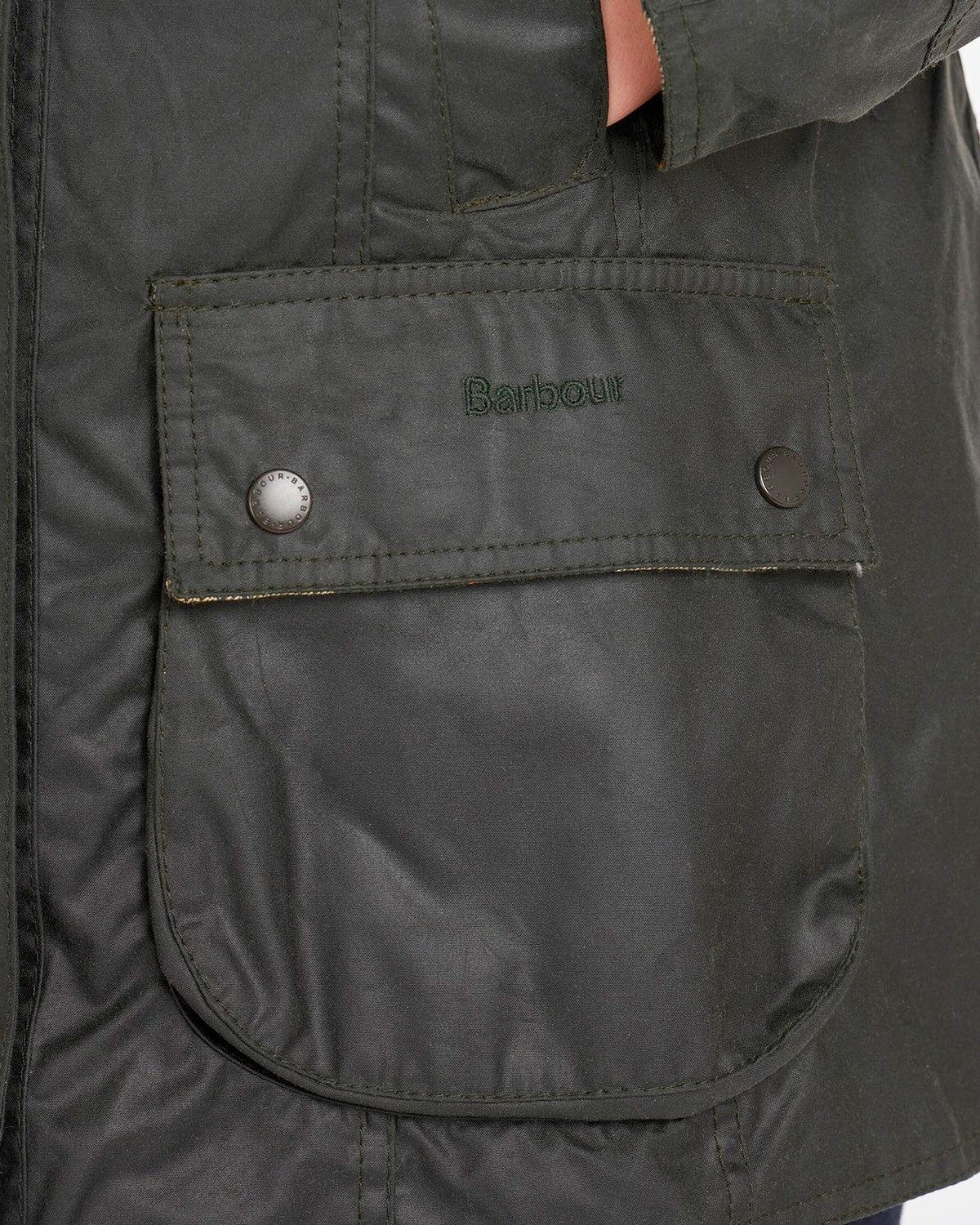 Barbour Langjacke Wachsjacke Beadnell
