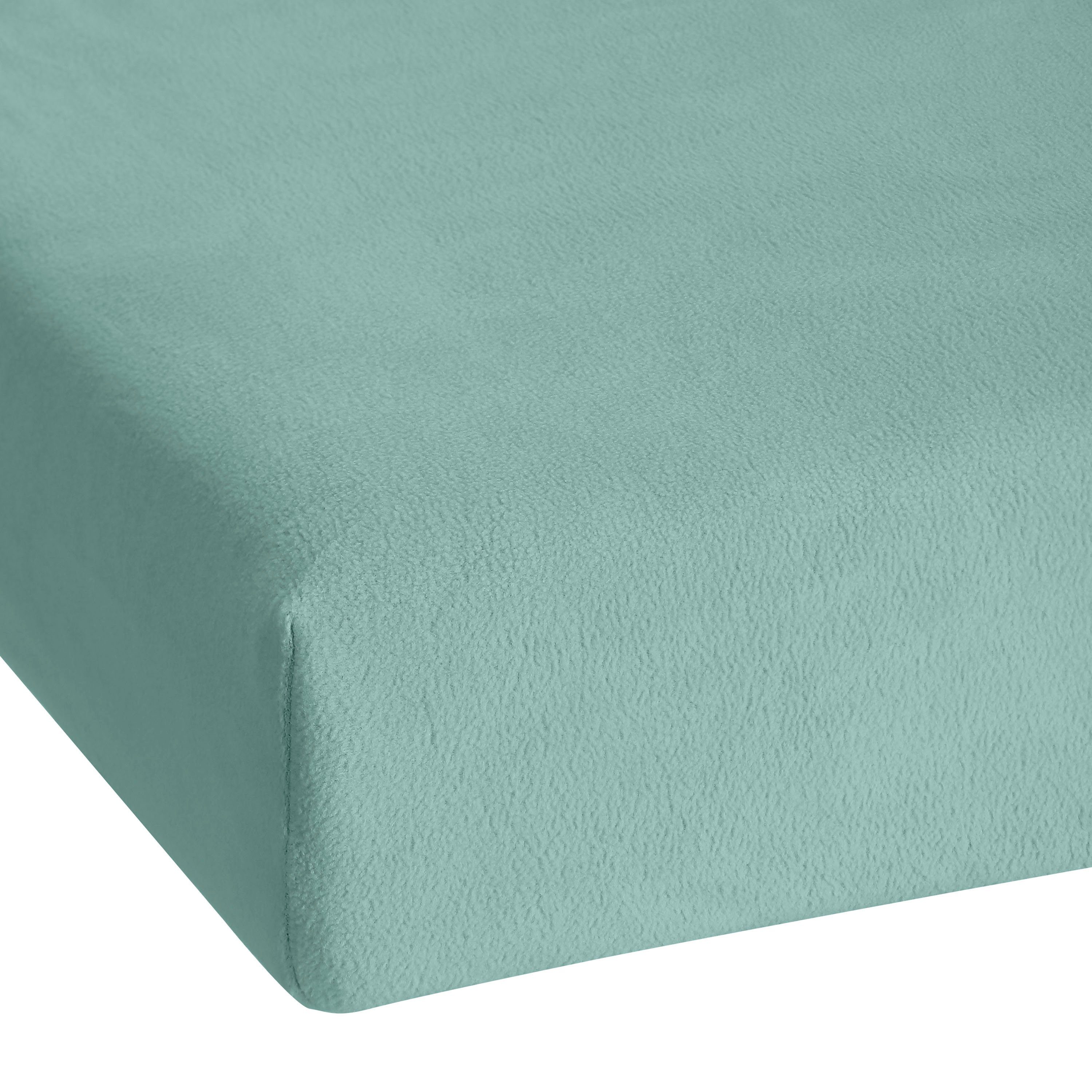 KUM Spannbettlaken Coral-Fleece Spannbetttuch, Microfaser-Fleece, Gummizug: günstig online kaufen