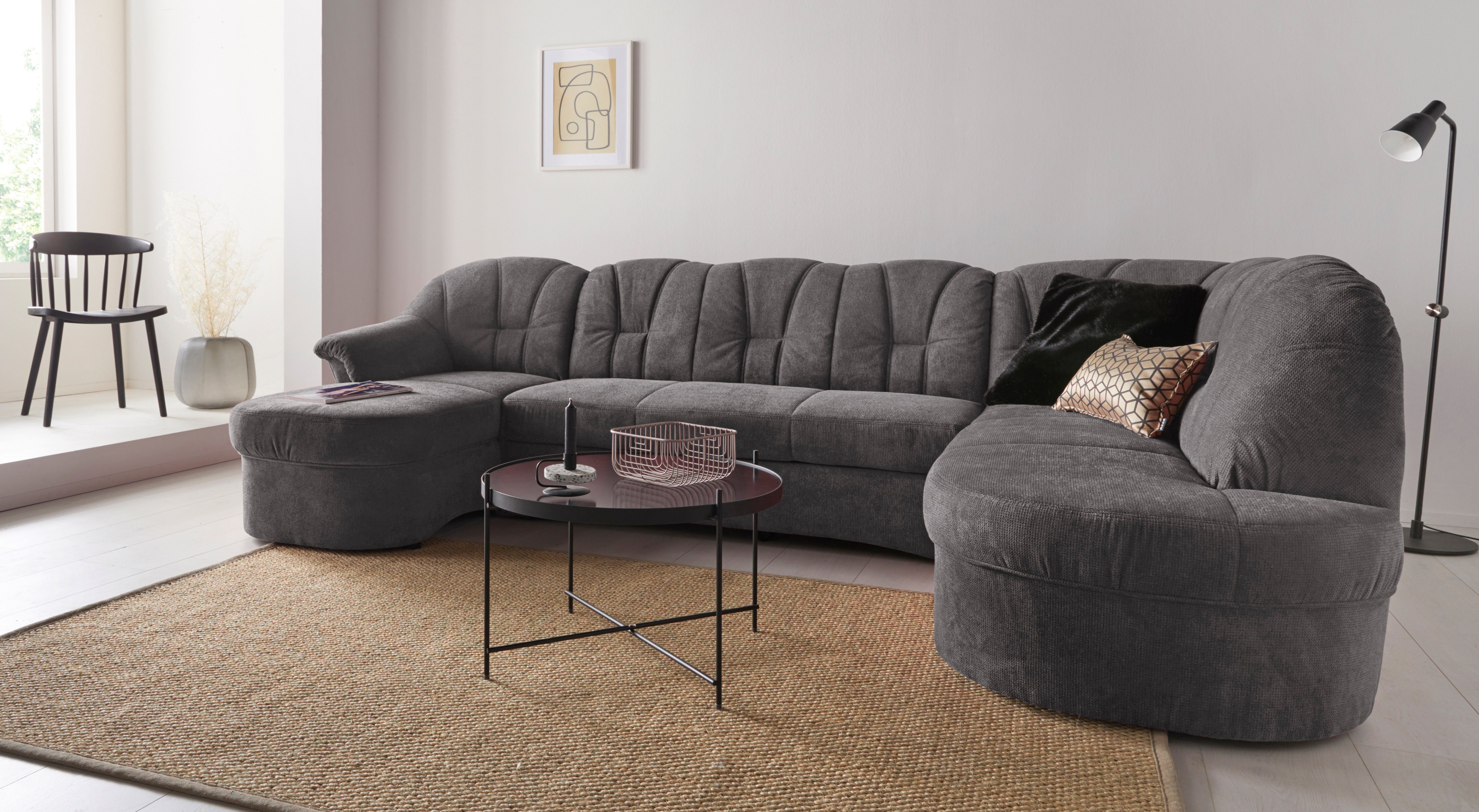 DOMO collection Wohnlandschaft "Papenburg U-Form" in großer Farbvielfalt, w günstig online kaufen