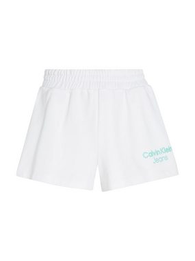 Calvin Klein Jeans Sweatshorts STACKED INSTITUTIONAL SHORTS mit Logoschriftzug