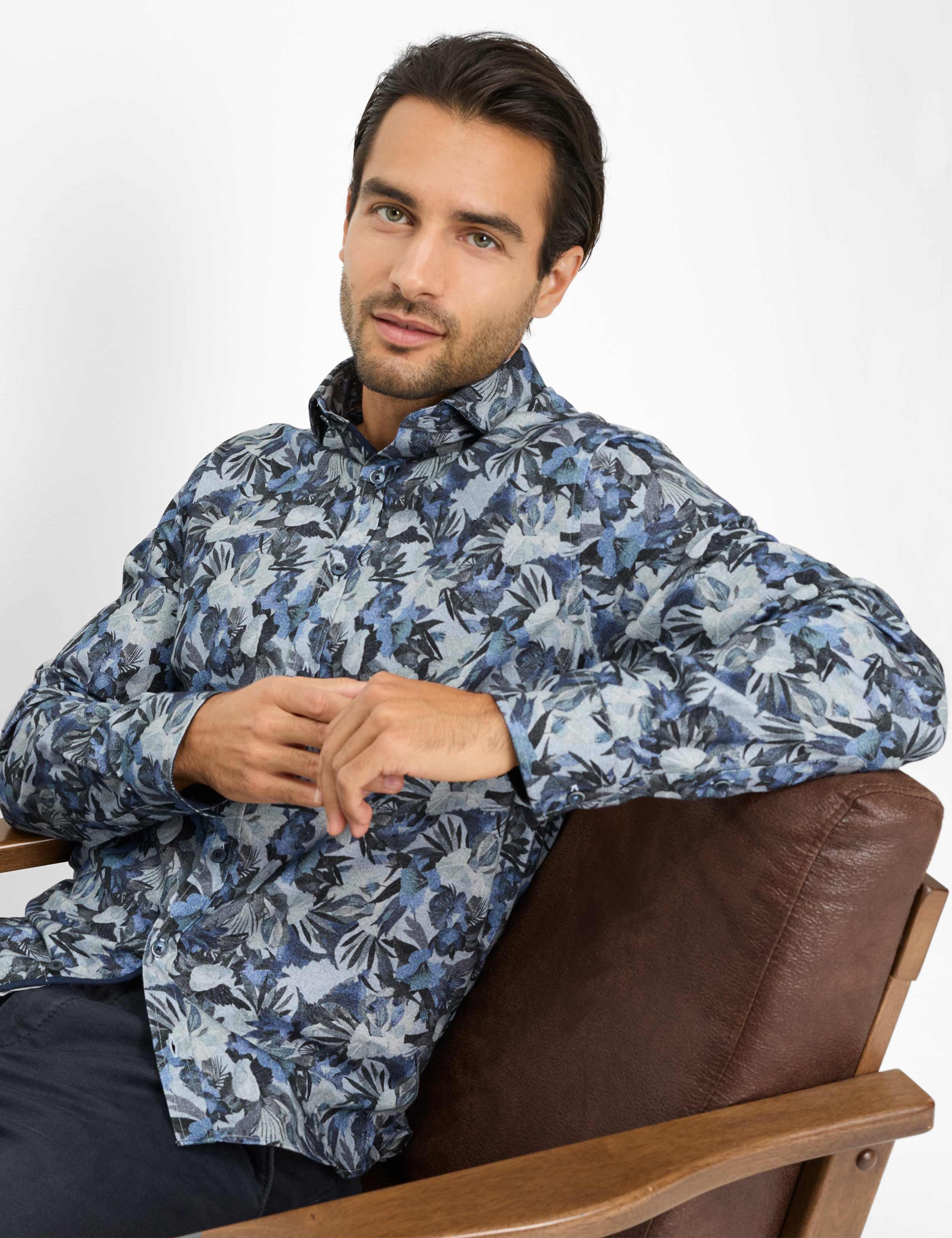 Brax Langarmhemd Style HAROLD