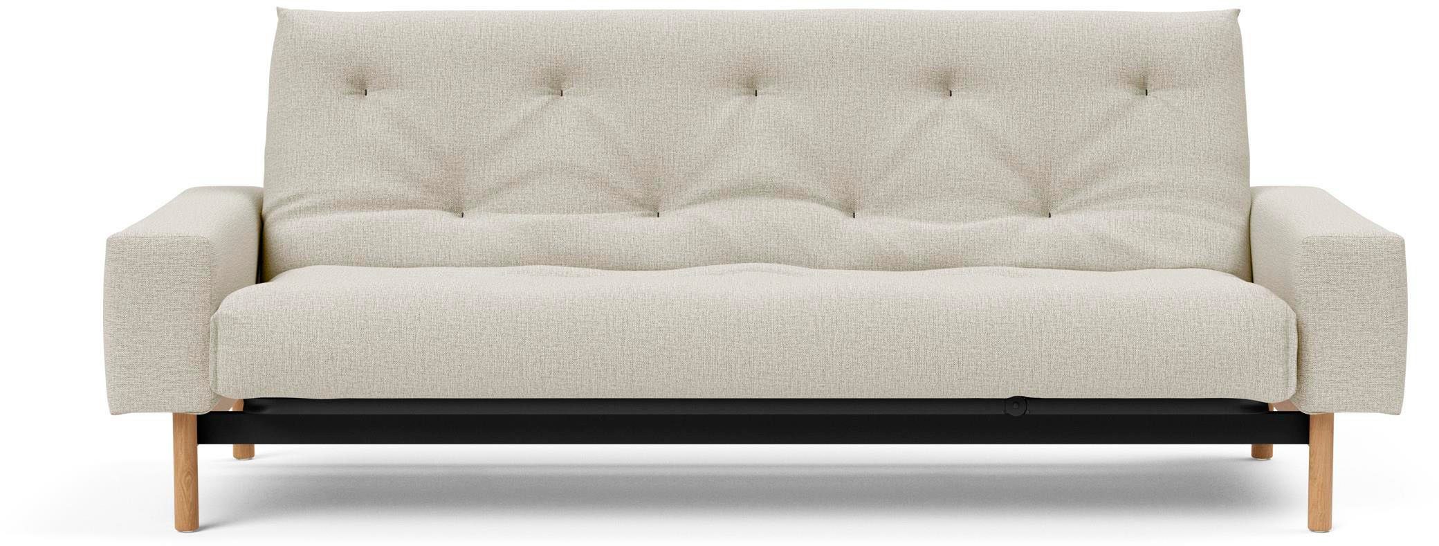 INNOVATION LIVING ™ Schlafsofa 140 Breite MIMER, Liegefläche cm Taschenfederkernmatratze