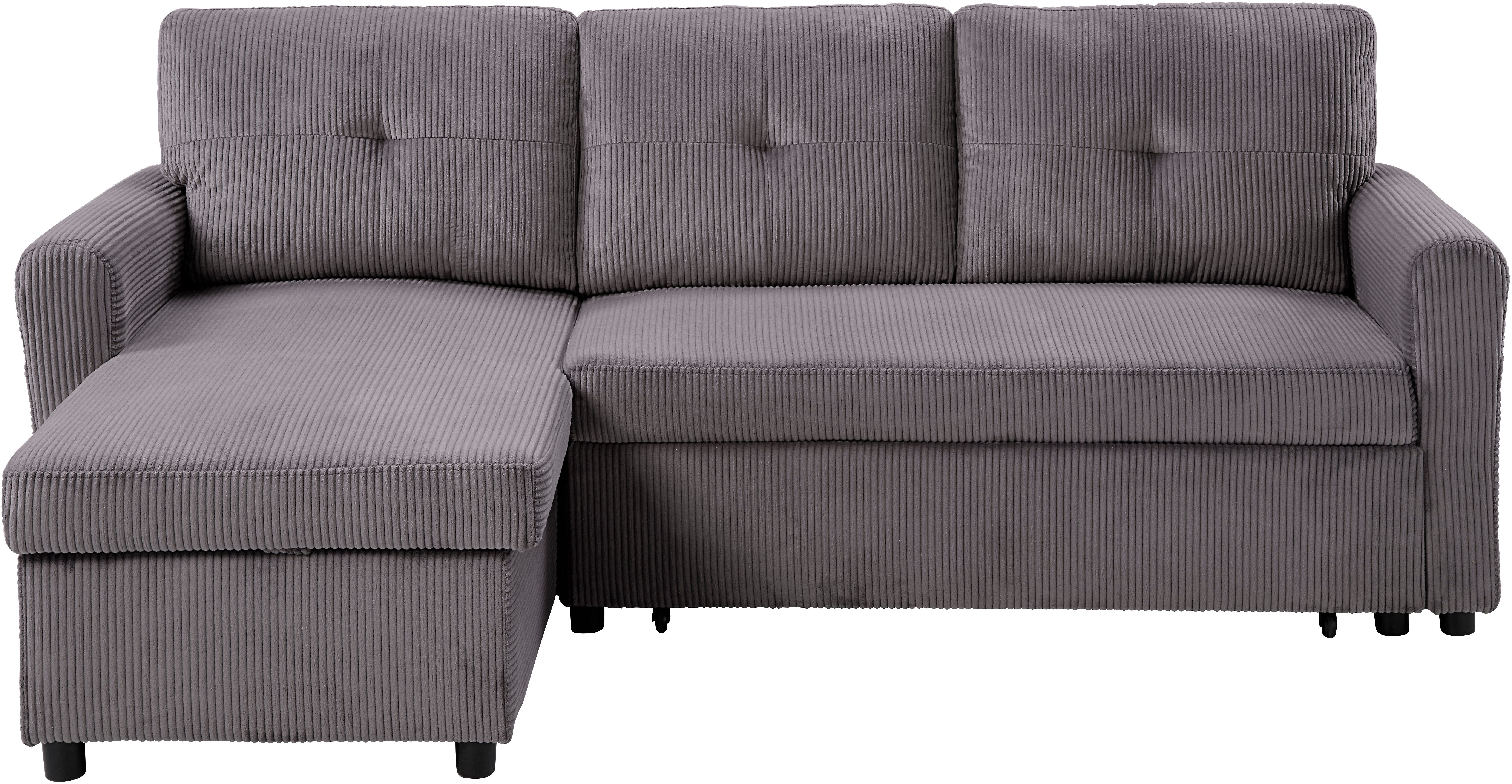 ATLANTIC home collection Ecksofa Gustavo L-Form, günstig online kaufen