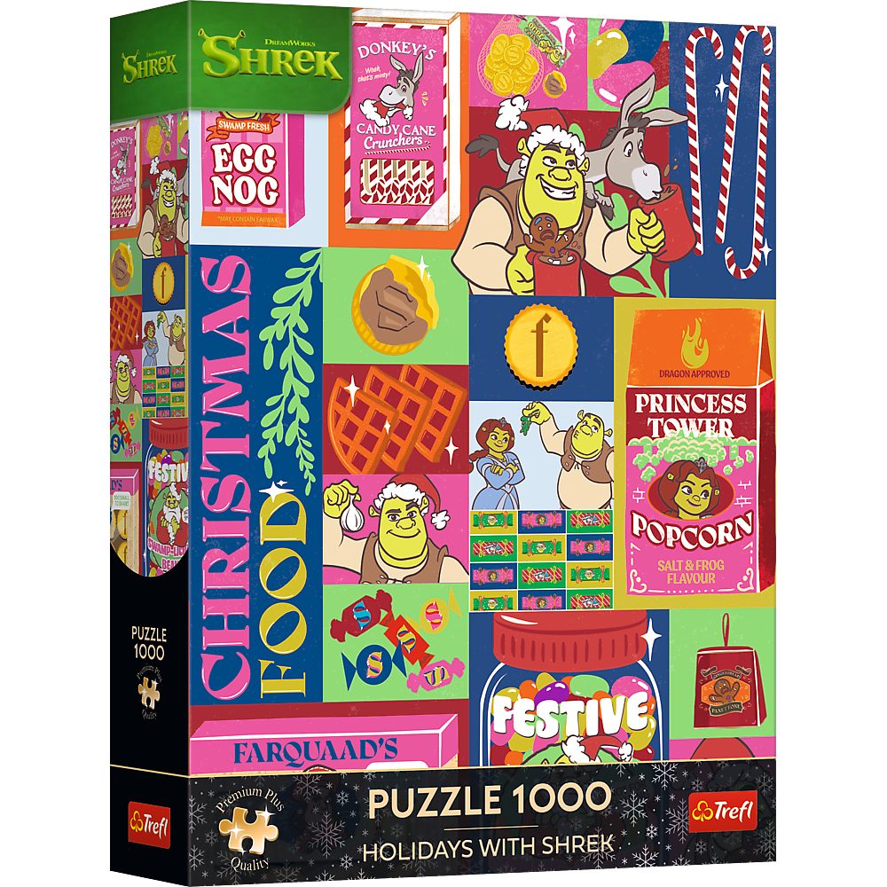 Trefl Puzzle Trefl, Shrek, 1000 Teile Premium Plus Puzzle, 1000 Puzzleteile