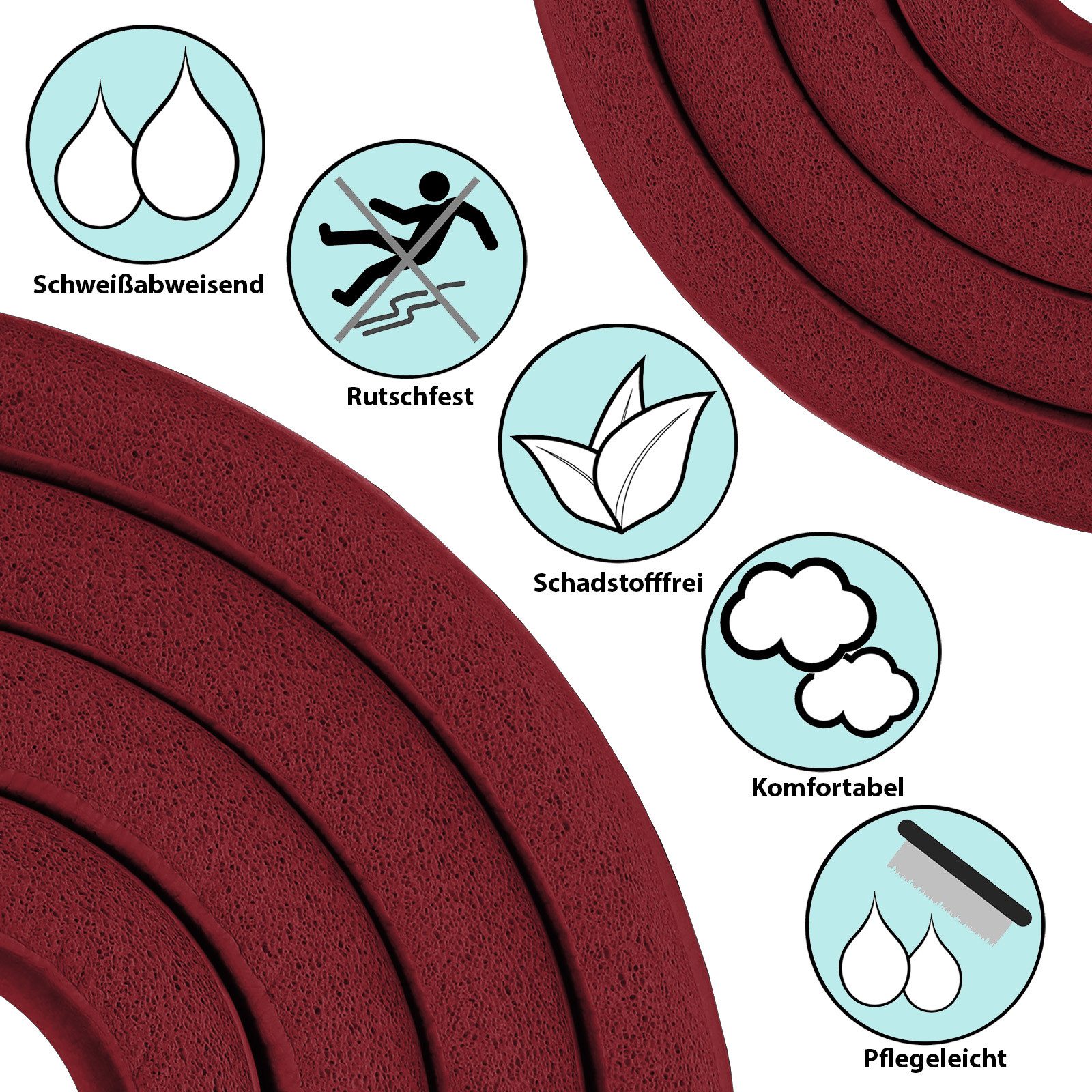 ALPIDEX Yogamatte ALPIDEX Yogamatte Extra Dick 1,5 cm