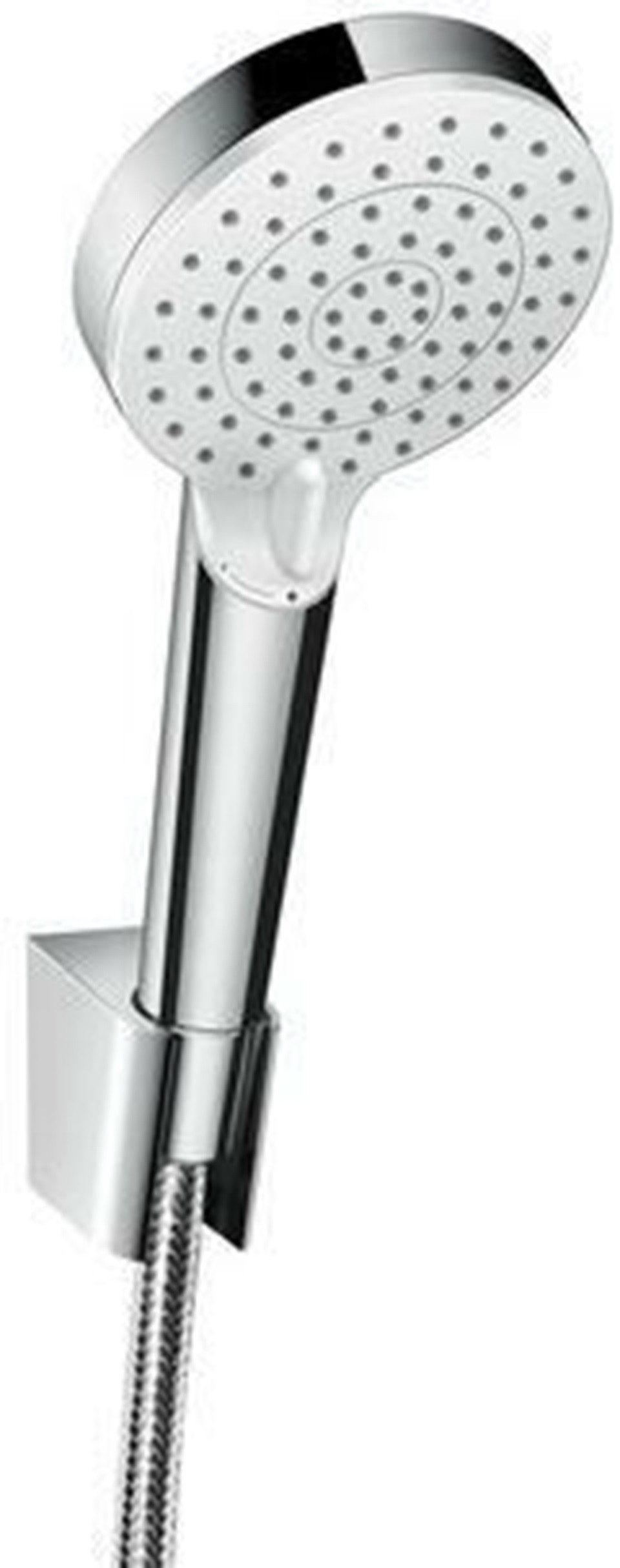 Brausegarnitur HG Brausenset CROMETTA Vario/Porter weiß/chrom Brauseschlauch 1250mm