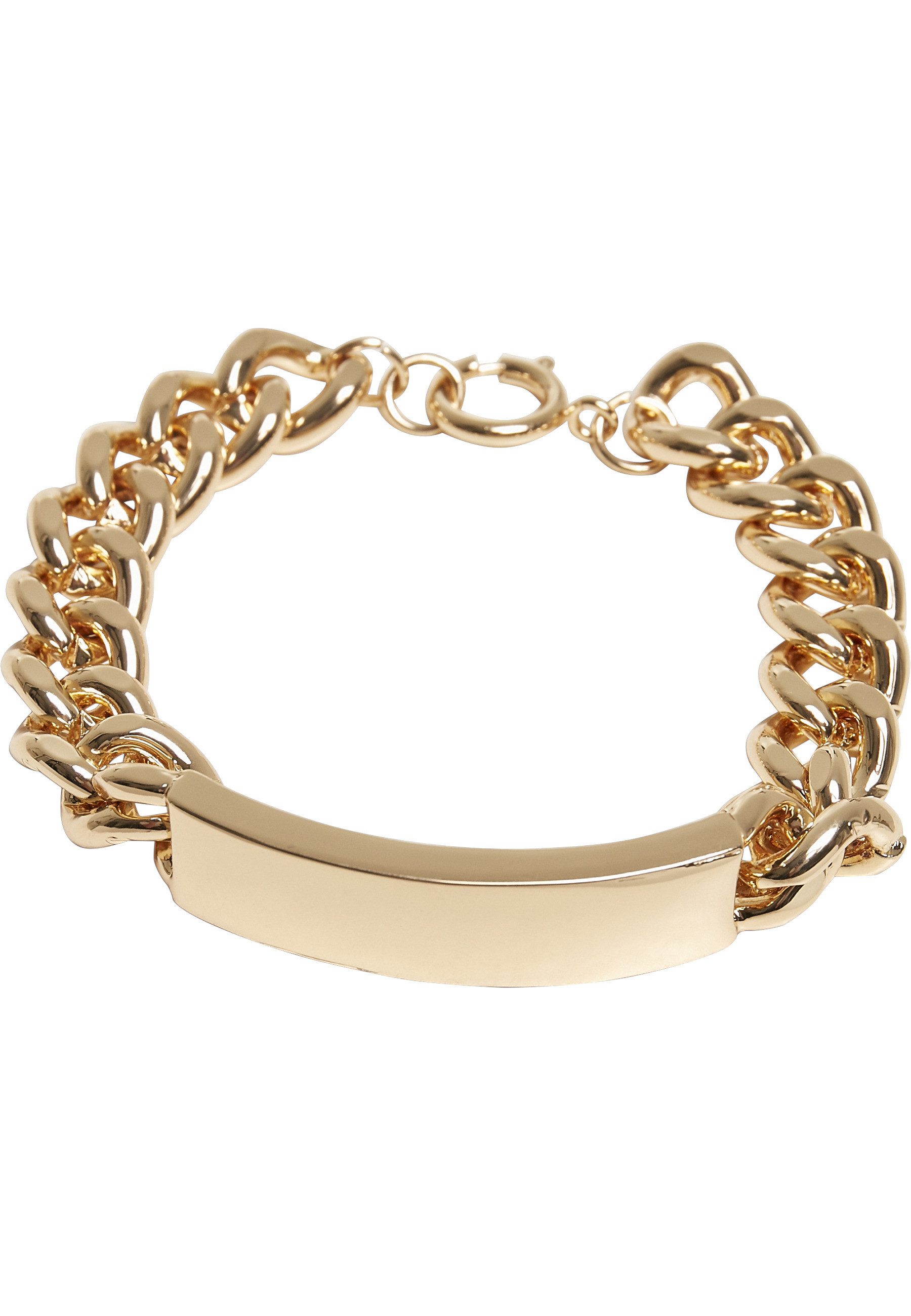URBAN CLASSICS Bettelarmband Urban Classics Unisex Plate Bracelet